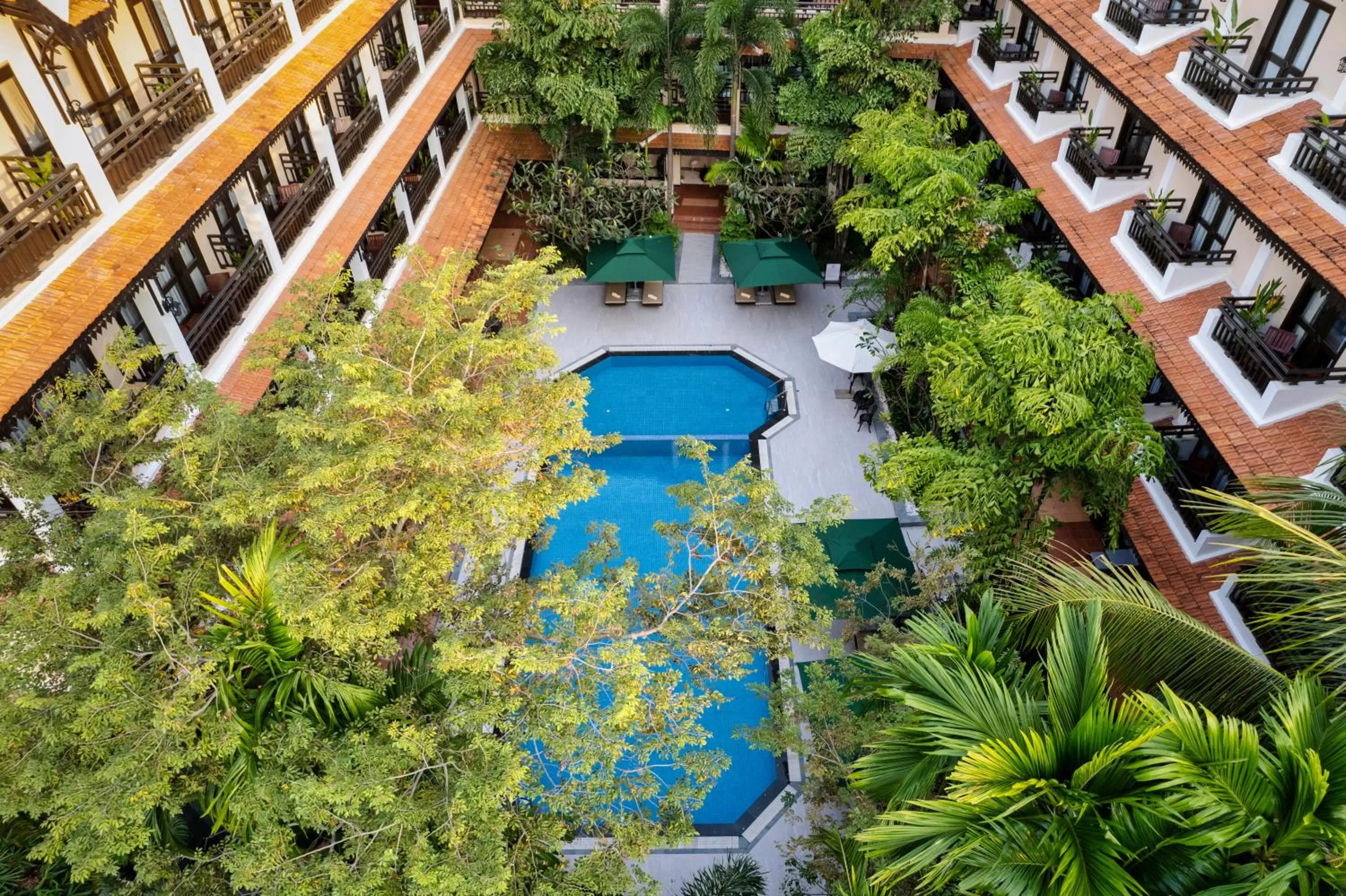 Property building in Saem Siemreap Hotel