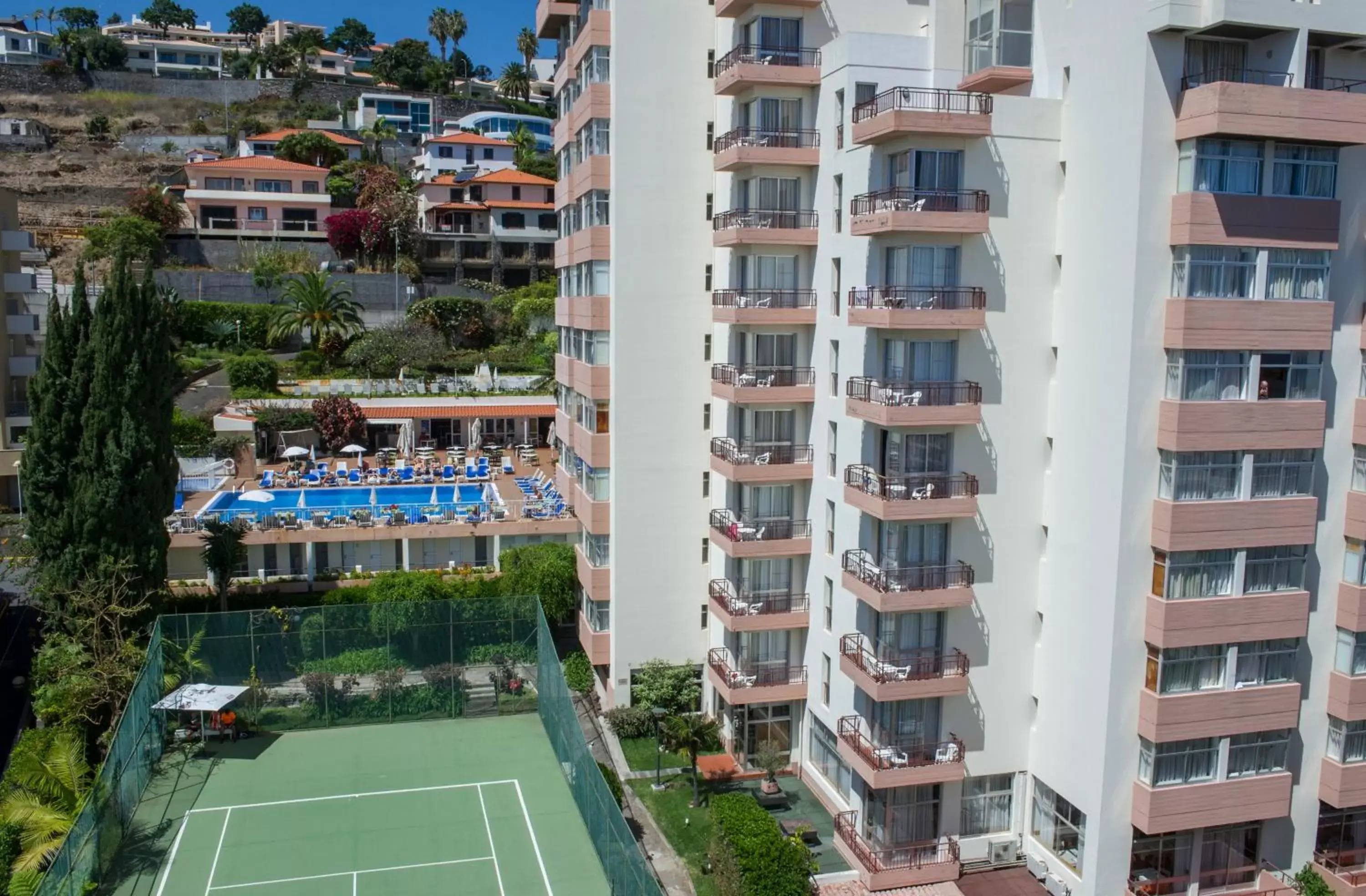 Pool View in Estrelicia Hotel