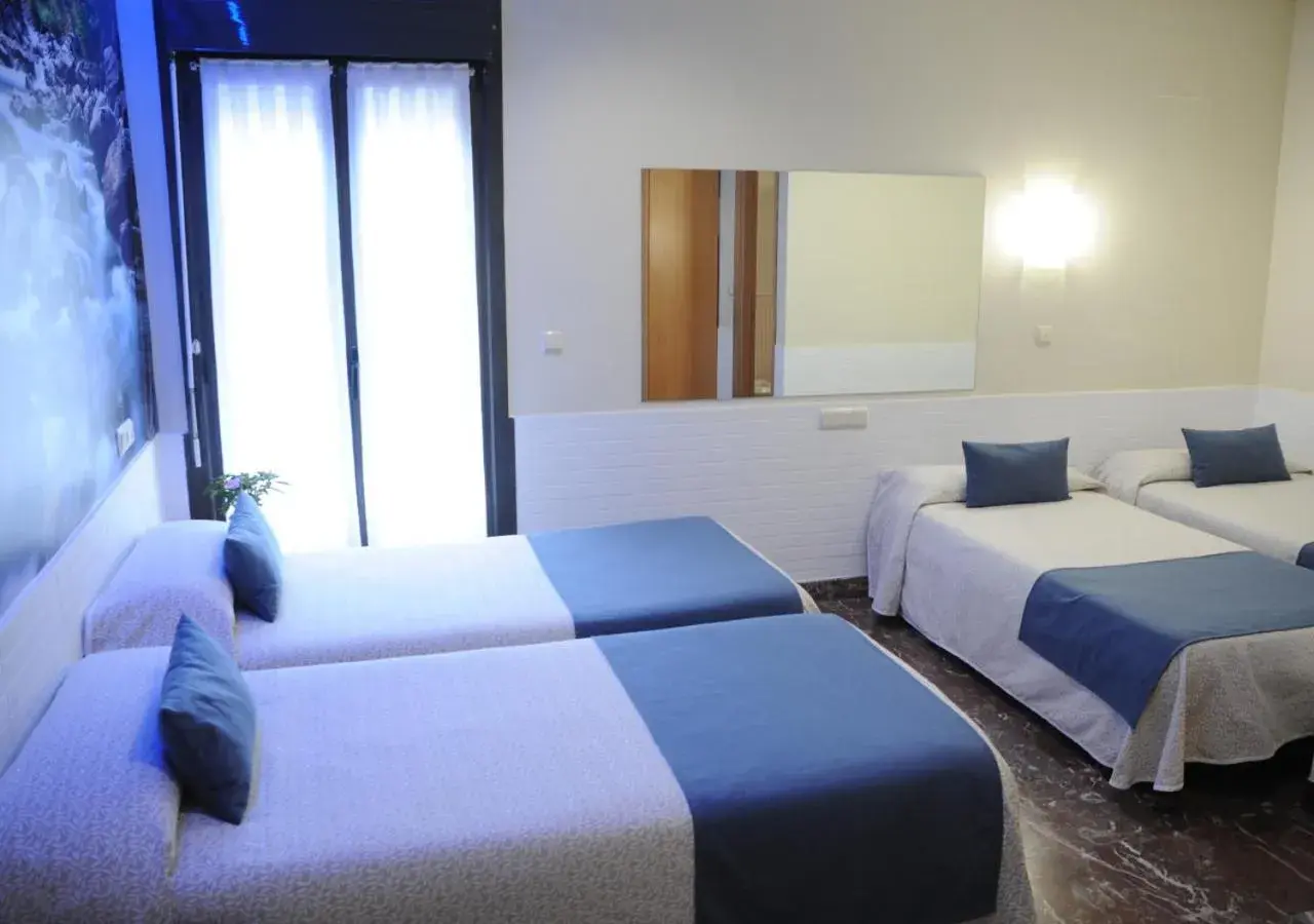 Bed in Hotel Aitana