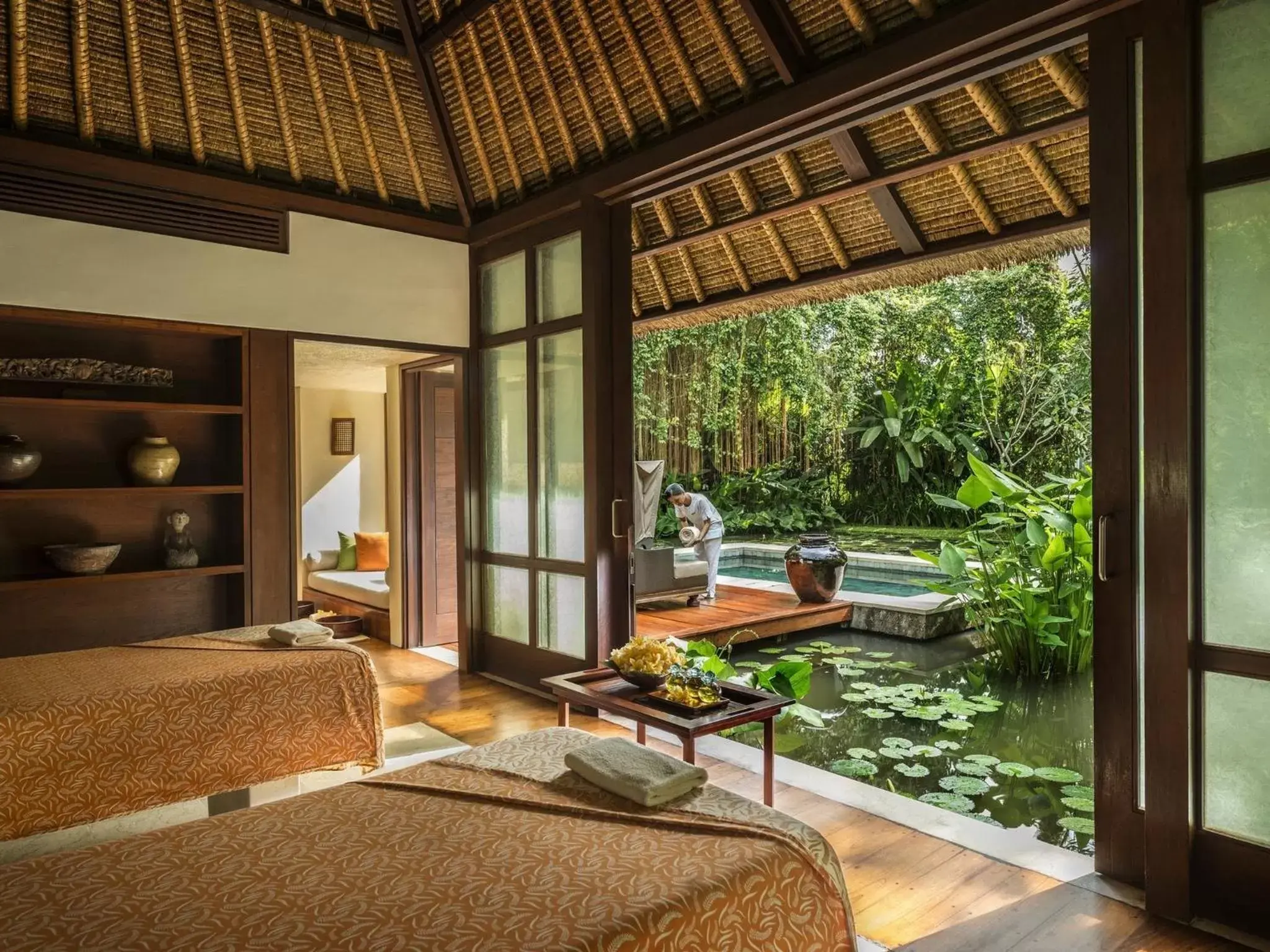 Spa and wellness centre/facilities in Four Seasons Resort Bali at Sayan Spa and wellness centre/facilities in Four Seasons Resort Bali at Sayan