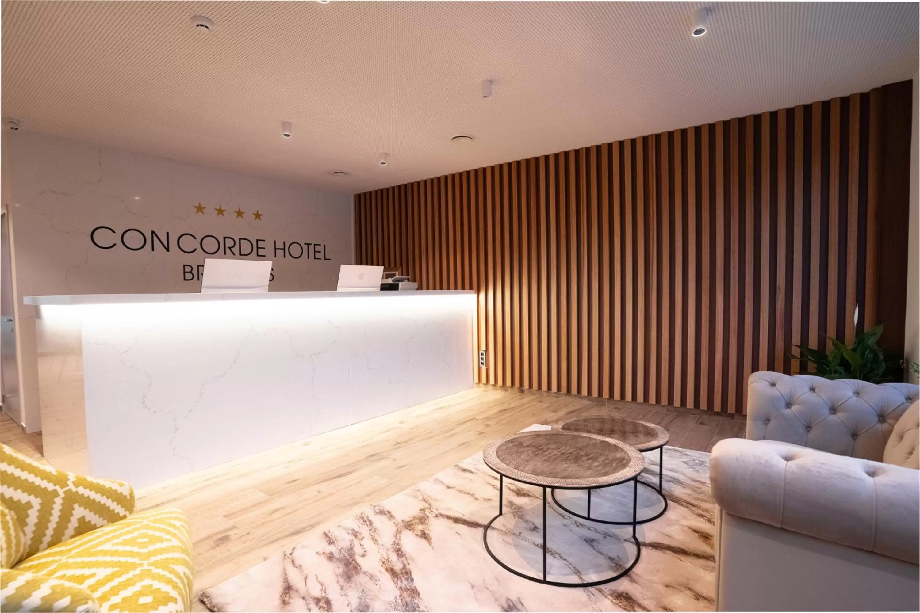 Lobby or reception in Hôtel Concorde