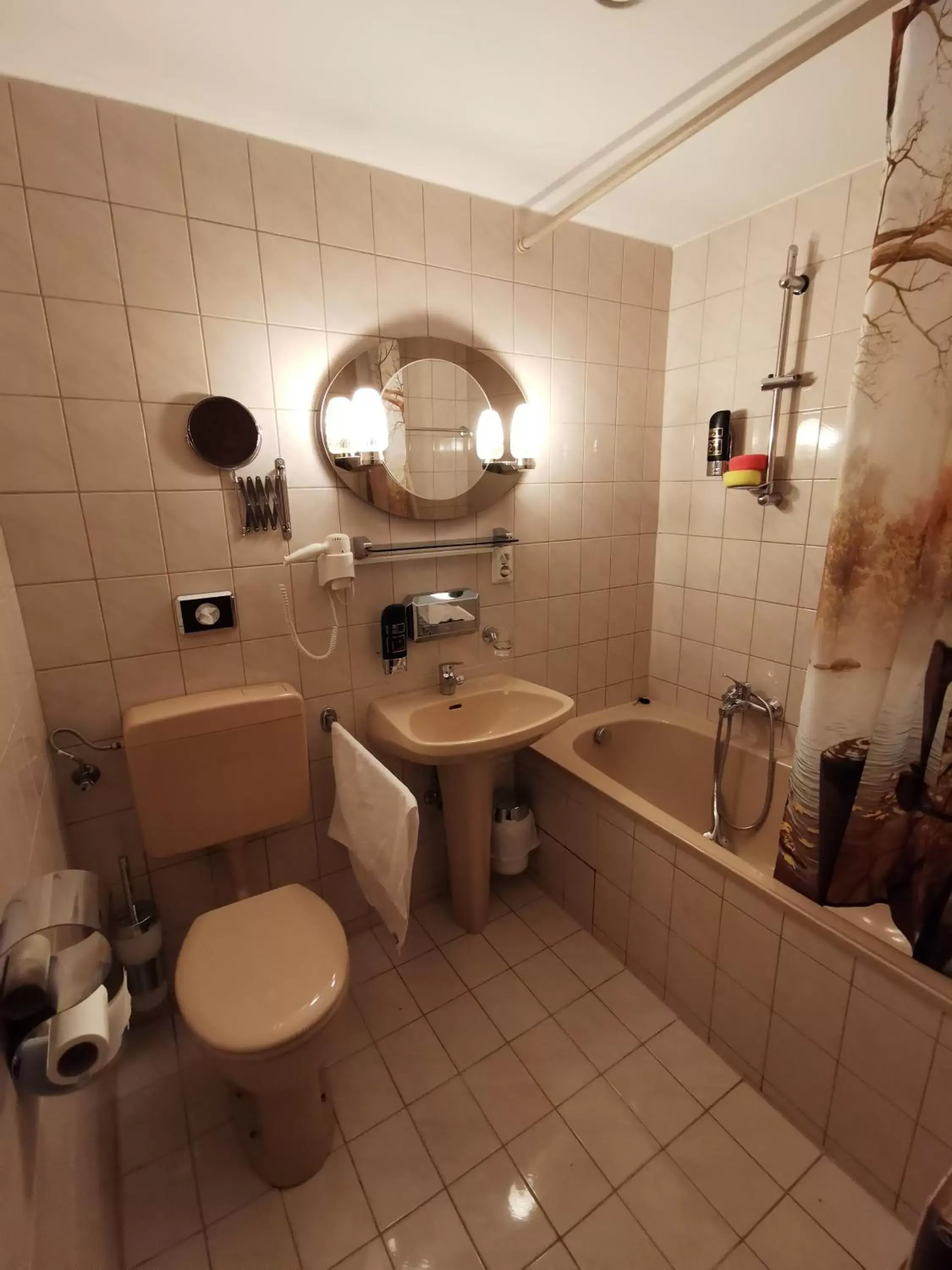 Bathroom in Hotel Bajazzo