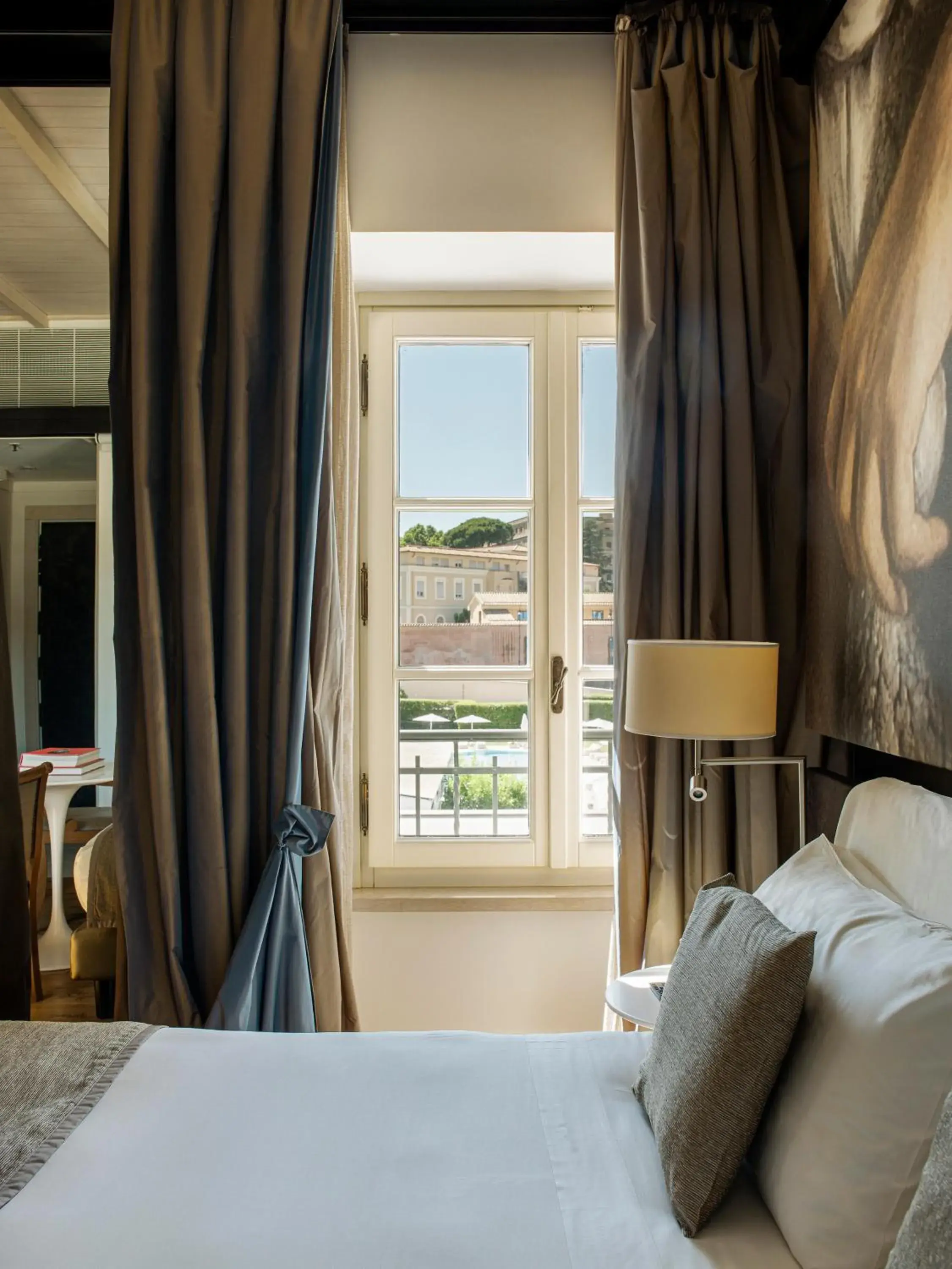 View (from property/room), Bed in Villa Agrippina Gran Meliá - The Leading Hotels of the World