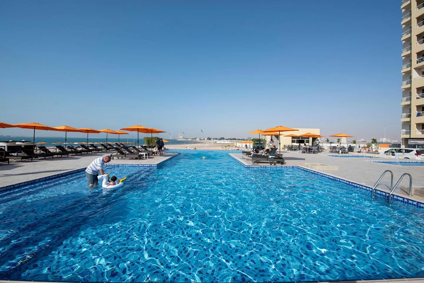 Swimming pool in City Stay Beach Hotel Apartments - Marjan Island