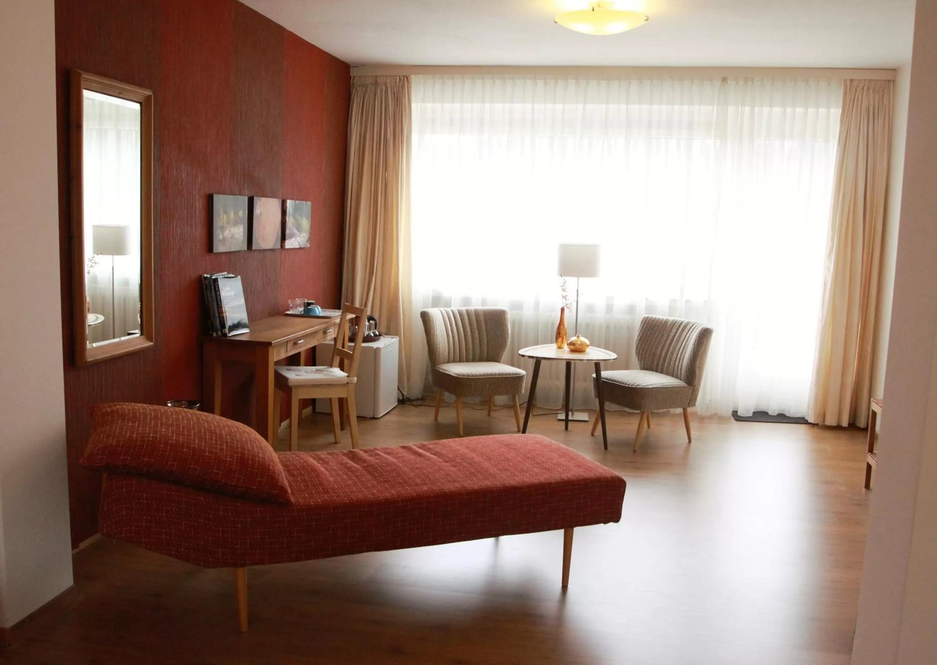 Coffee/tea facilities, Seating Area in B&B Orchidee