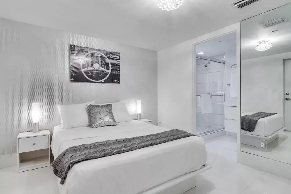 Bedroom, Bed in Bars B&B South Beach Hotel