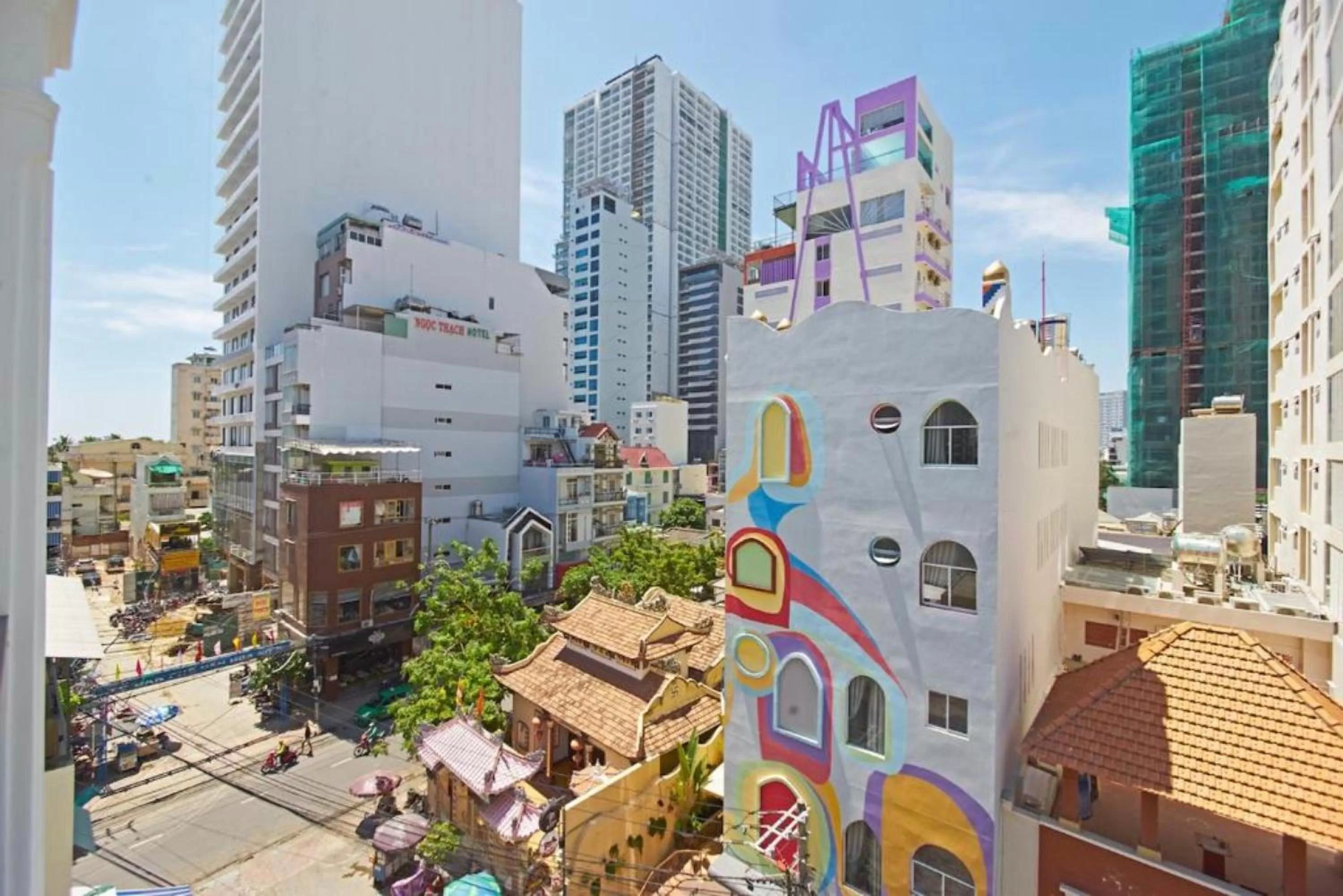 City view in Aladin Hotel