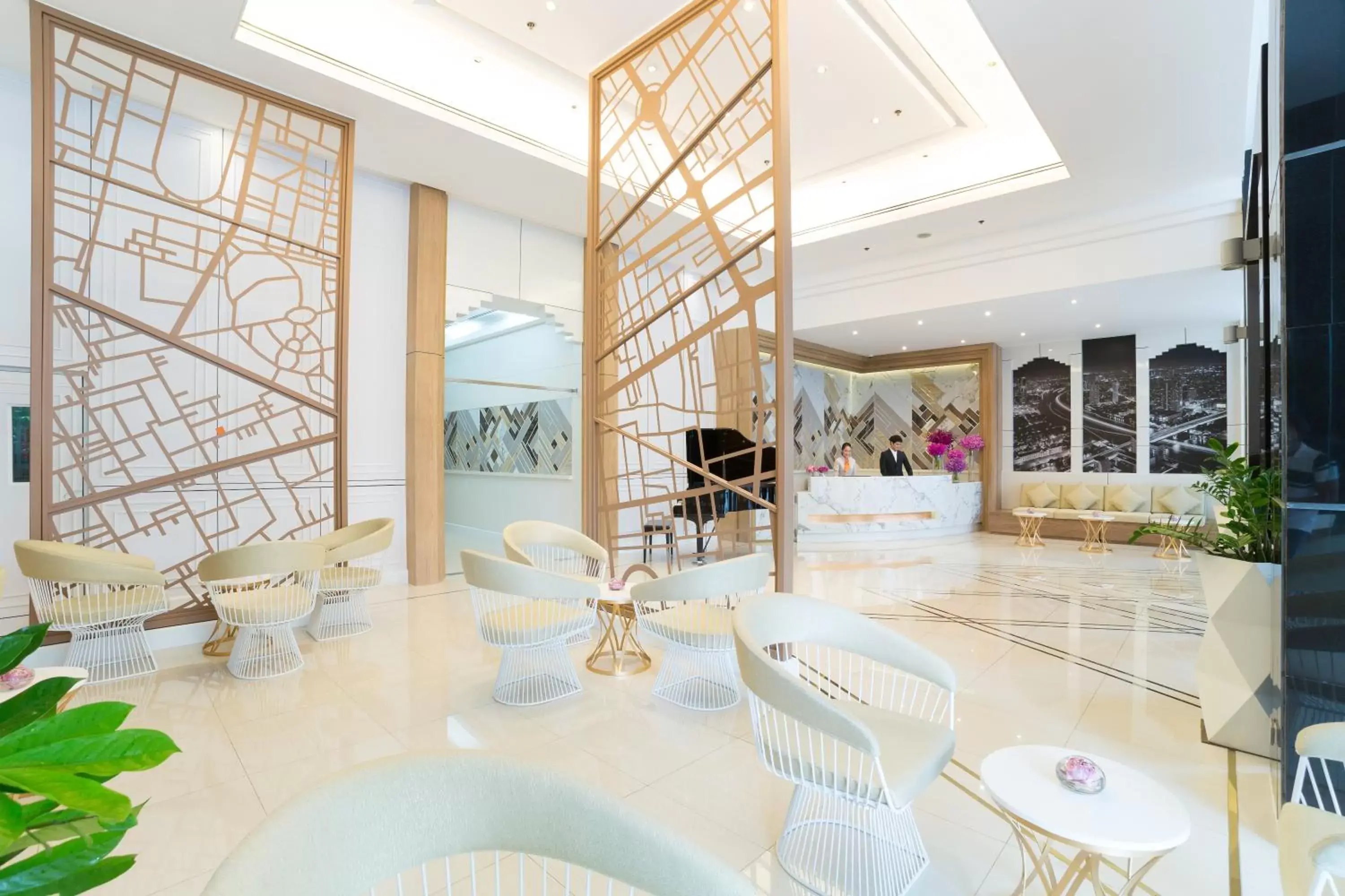 Lobby or reception in Bandara Suites Silom, Bangkok - SHA Extra Plus