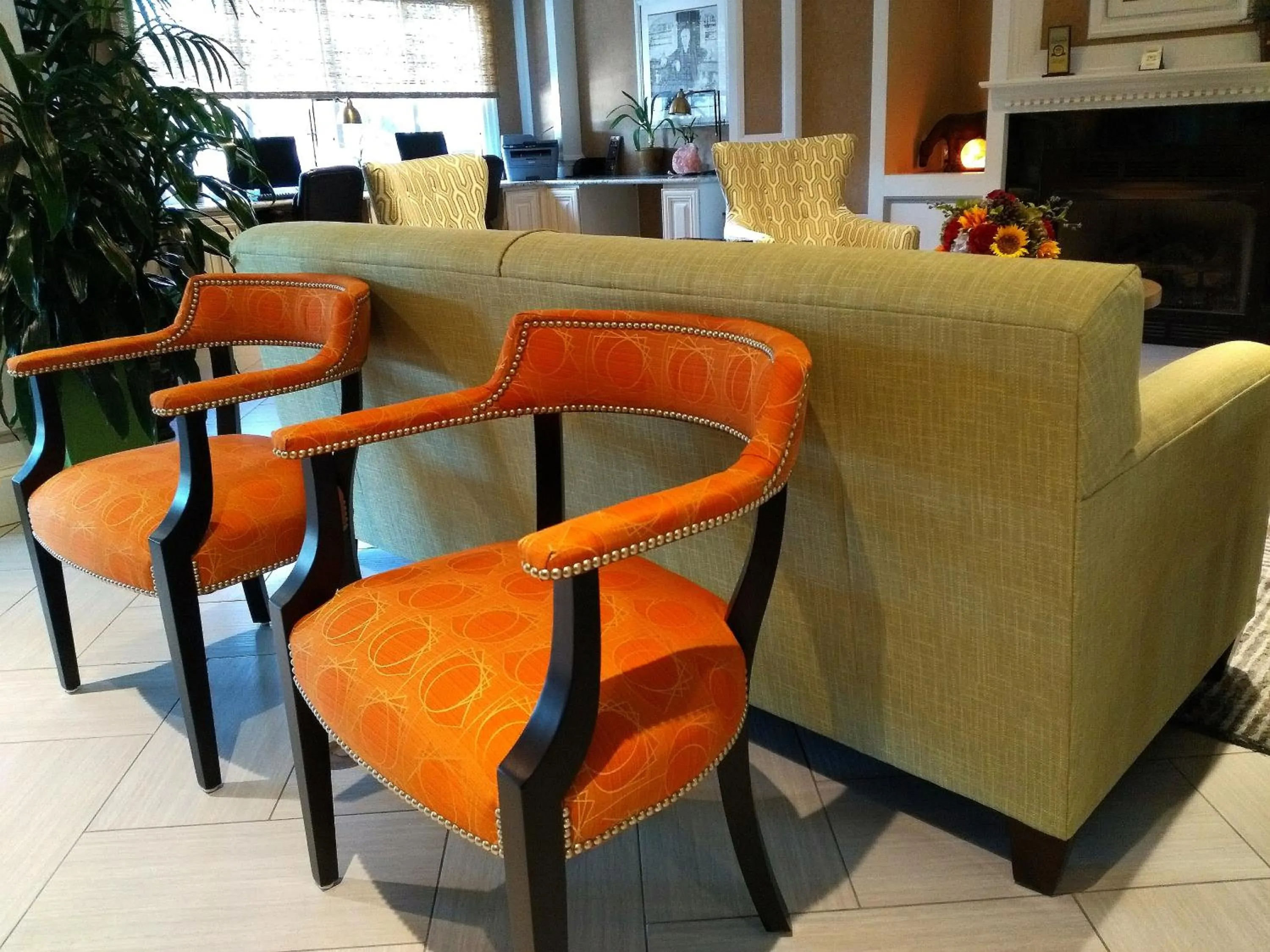 Lobby or reception in The Wilshire Grand Hotel