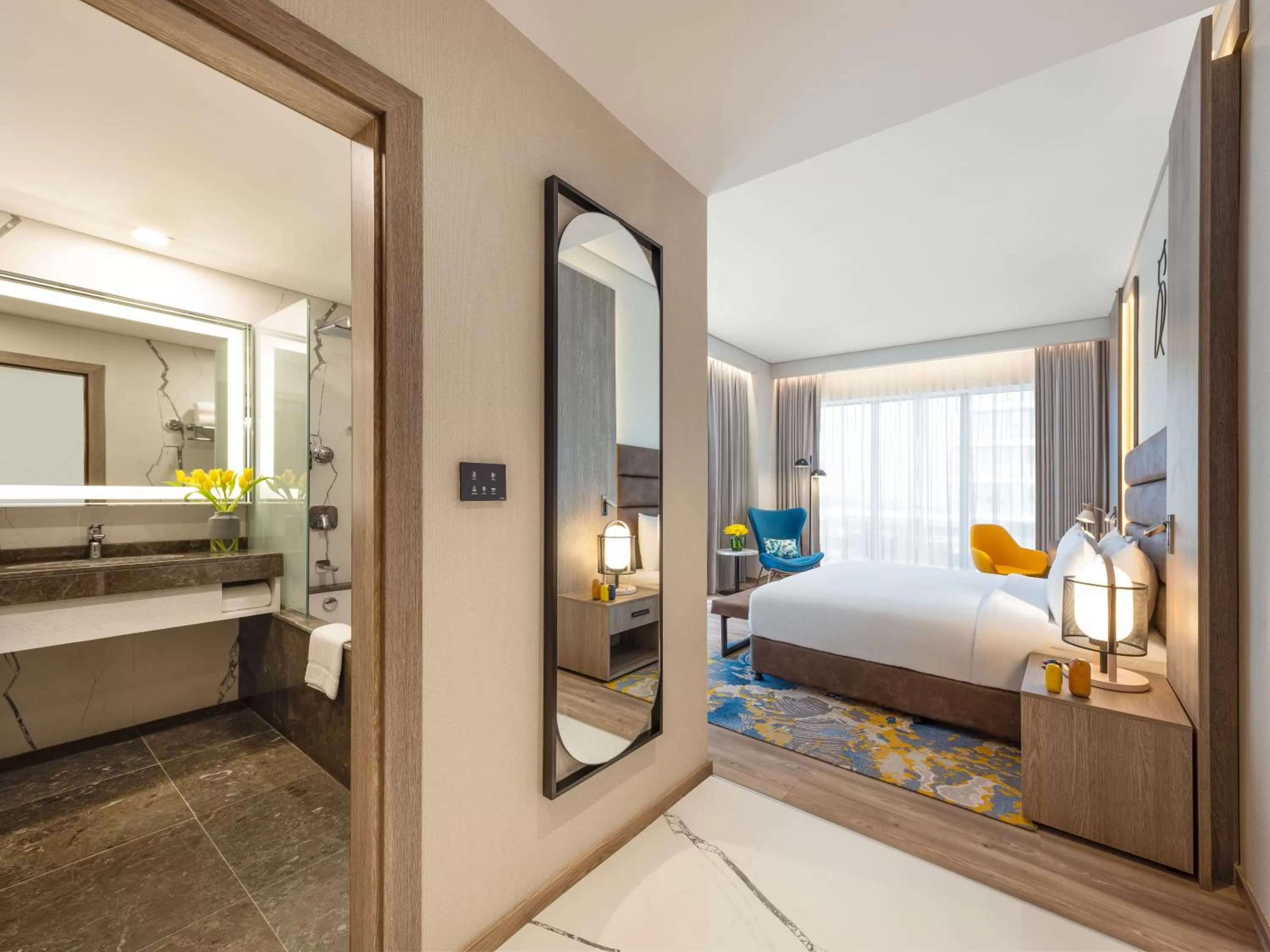 Bed in voco Dubai The Palm by IHG