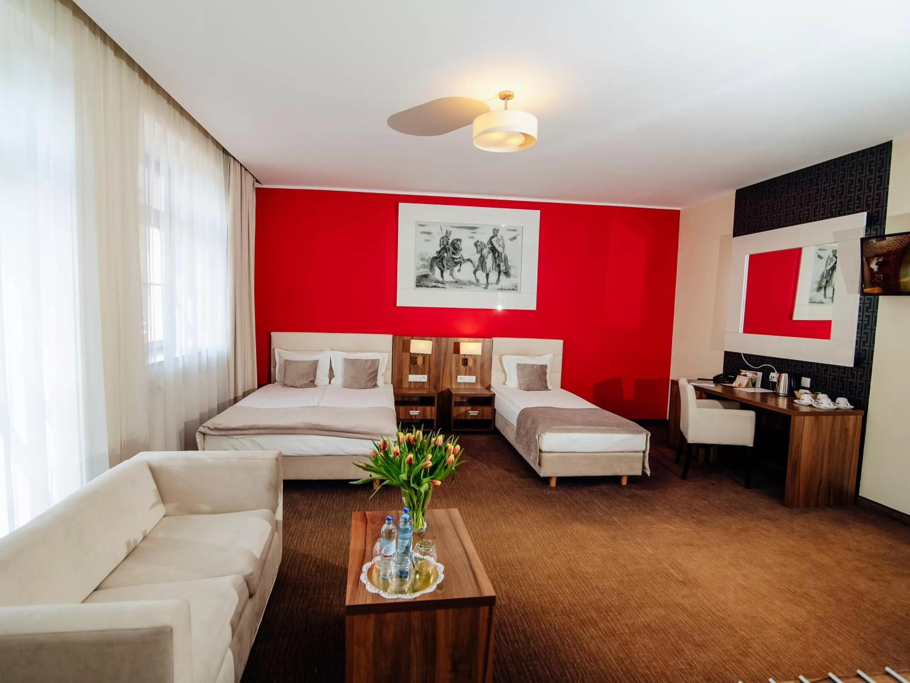 TV and multimedia, Bed in Hotel Zamek Gniew