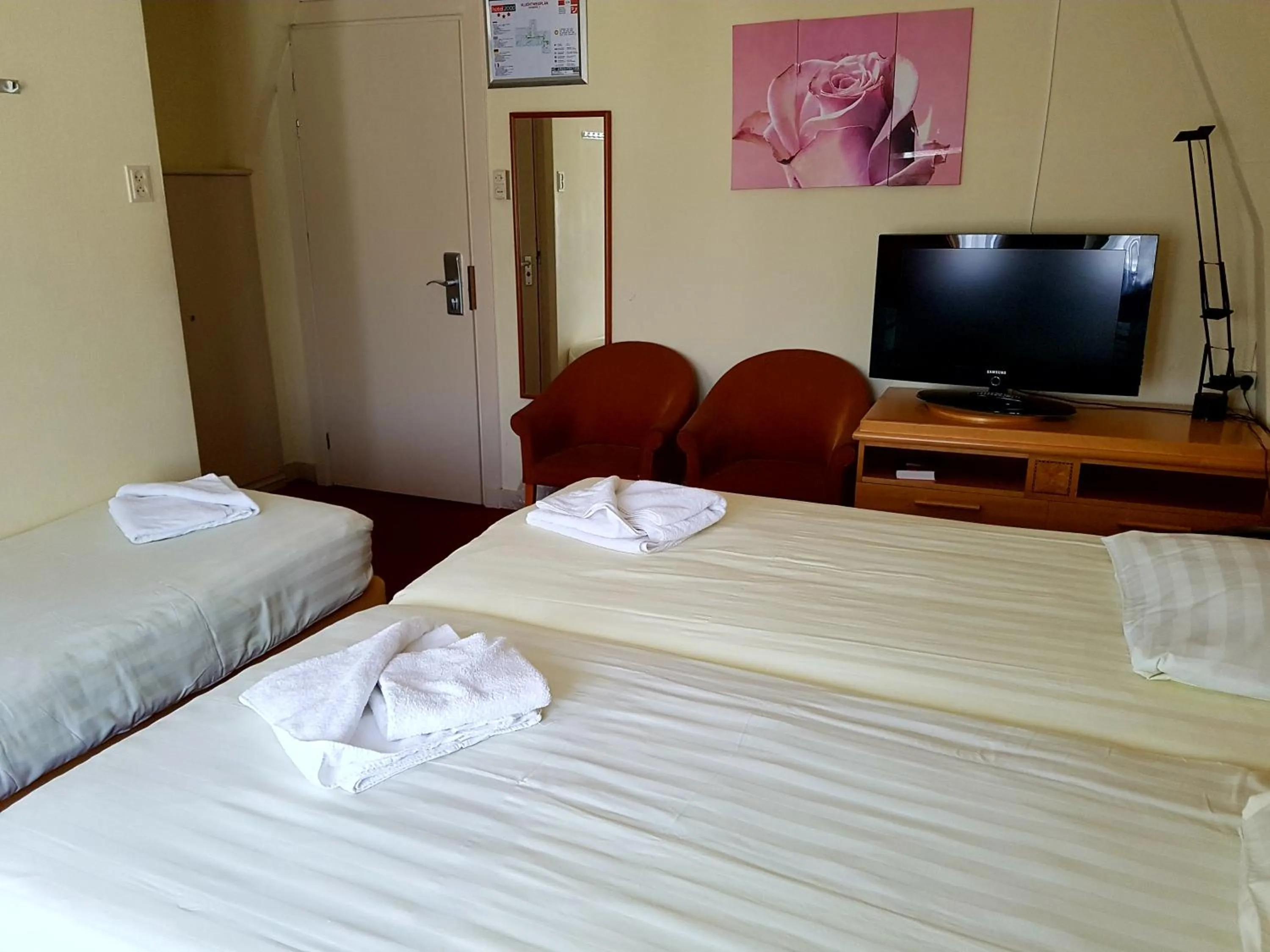 Bed in Hotel 2000 Valkenburg