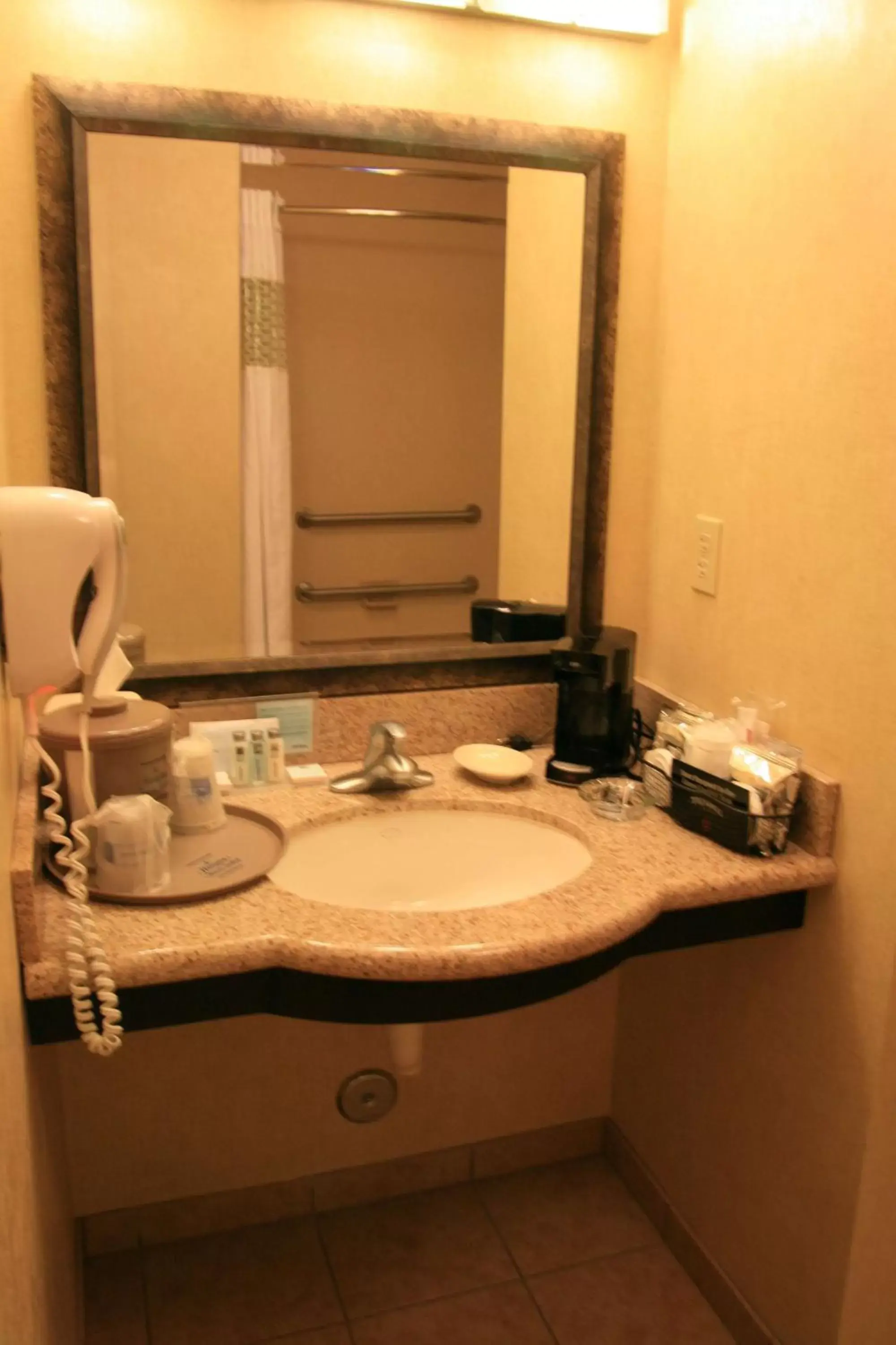 Bathroom in Hampton Inn and Suites Barstow