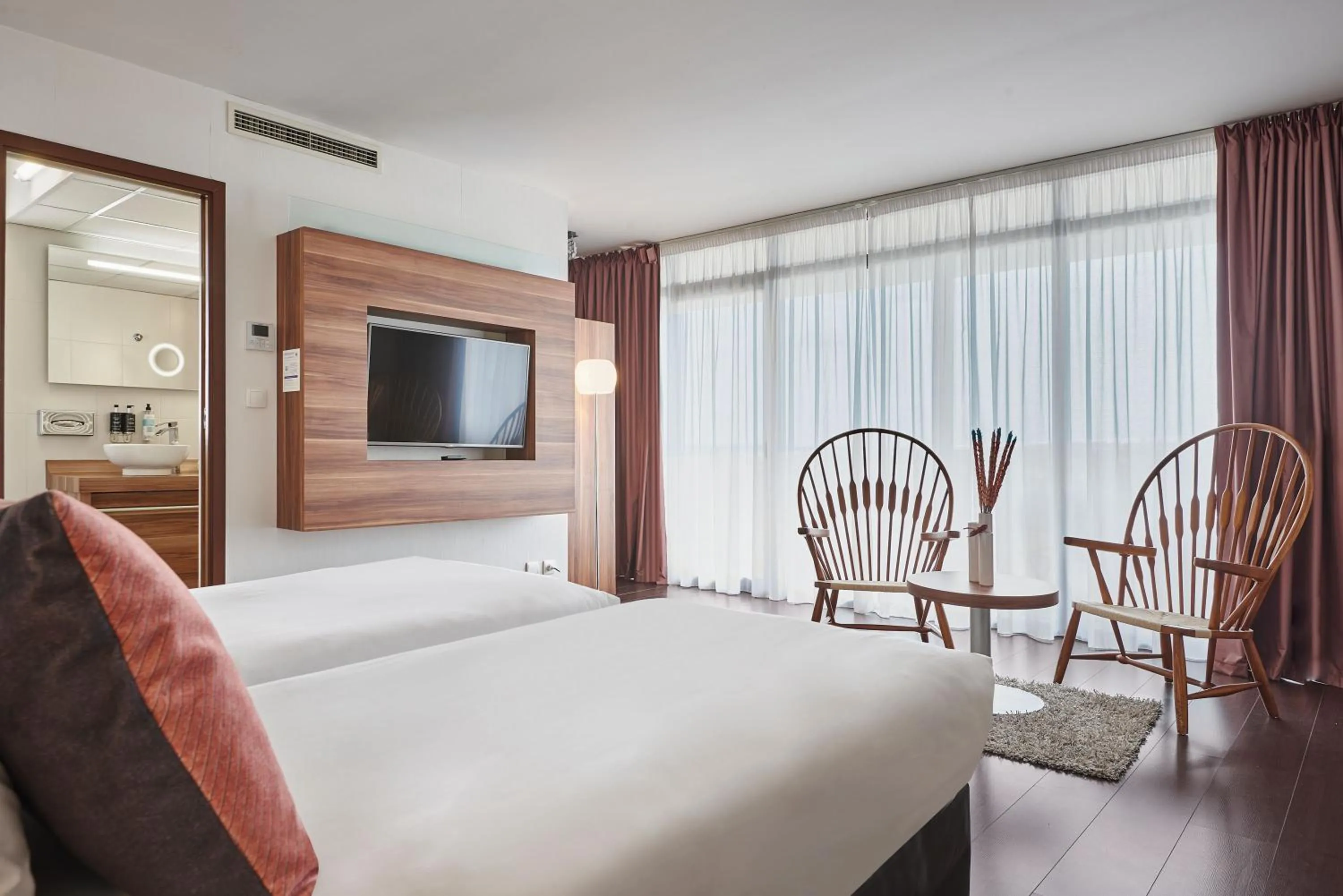 Bedroom, Bed in Hotel Gatsby by HappyCulture