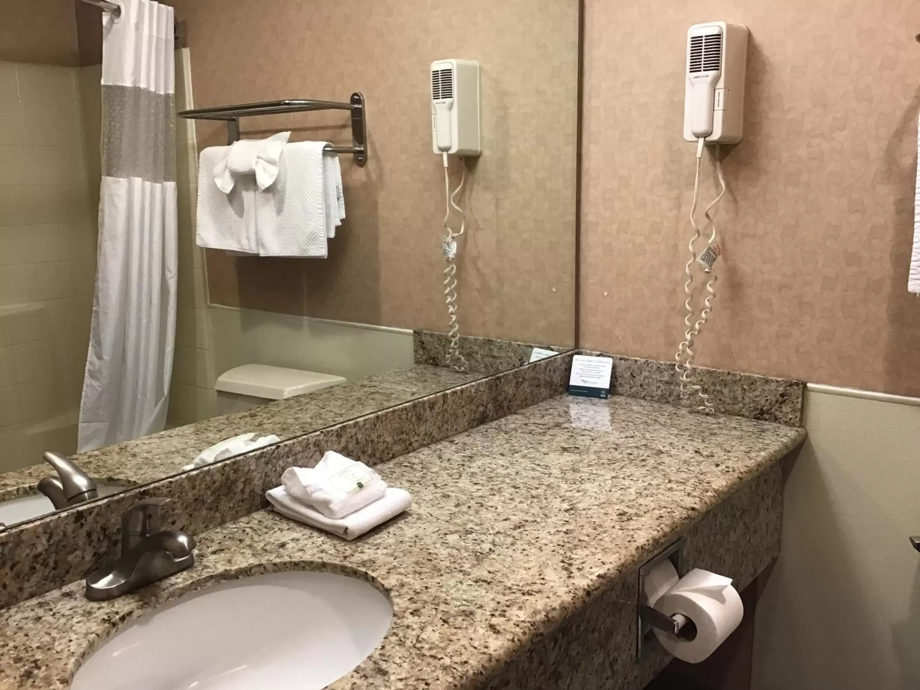 Shower, Bathroom in Quality Inn & Suites Wilsonville