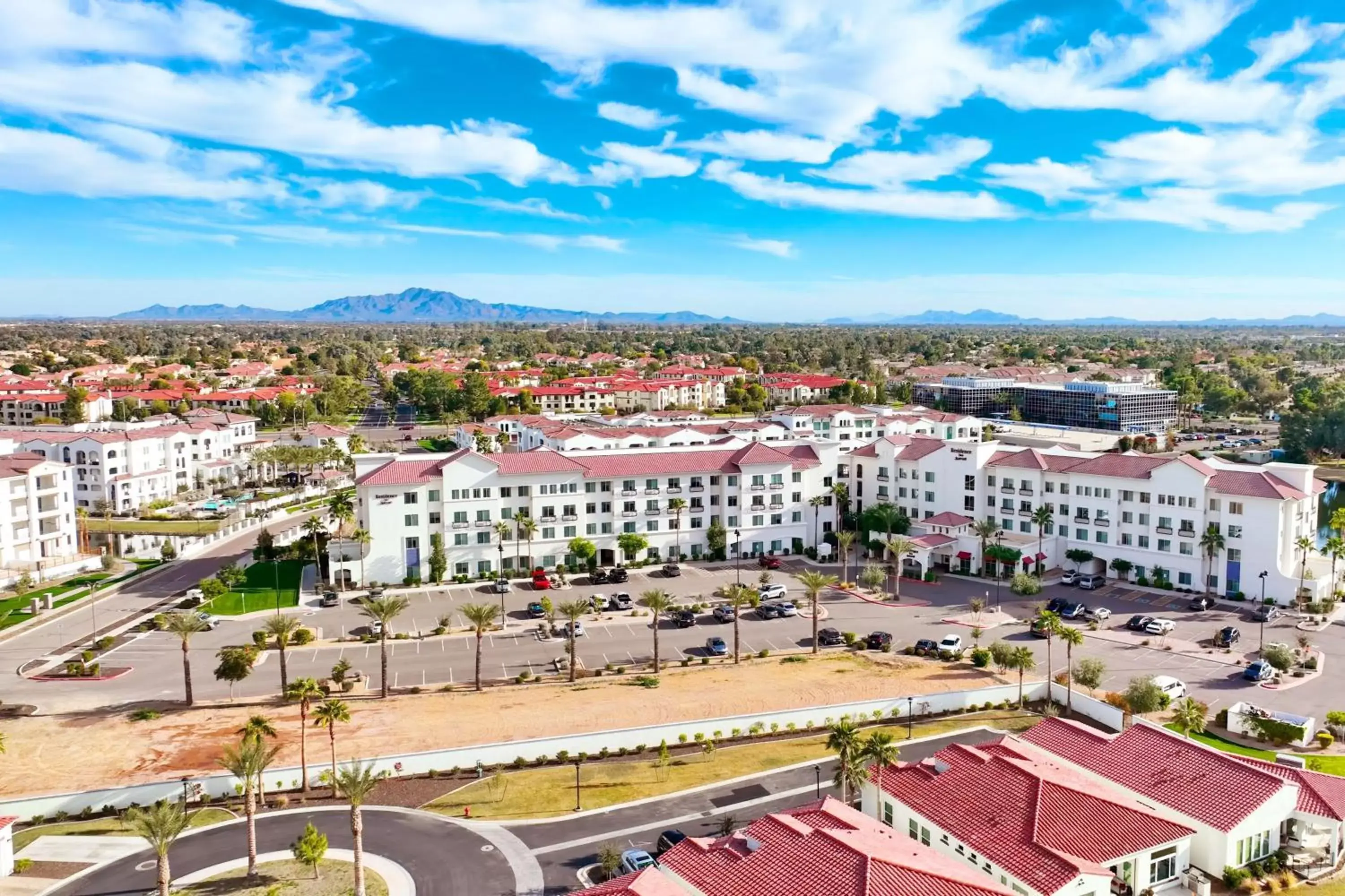 Property building, Bird's-eye View in Residence Inn by Marriott Phoenix Chandler/South