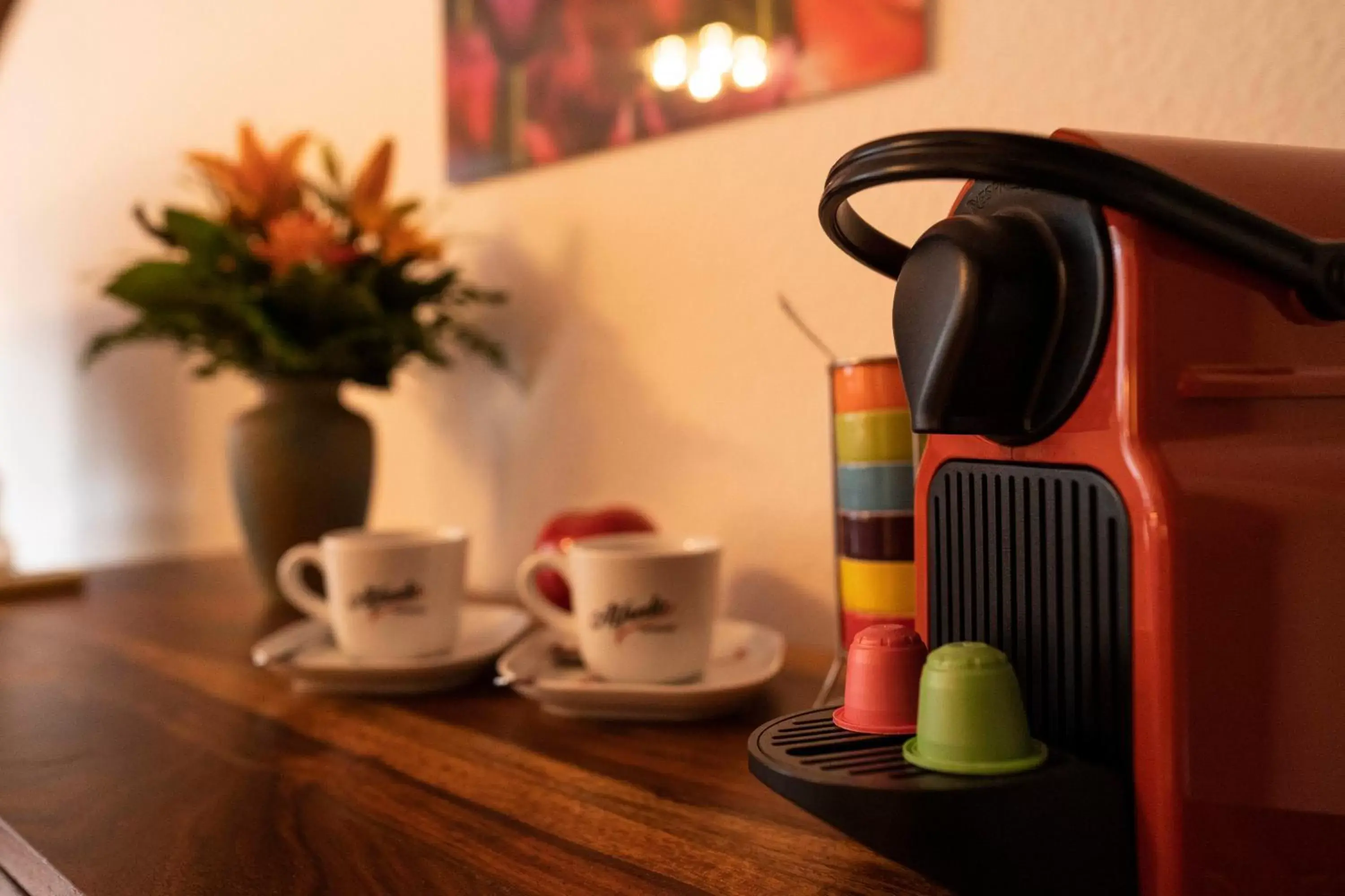 Coffee/tea facilities in Hotel Goldener Falke