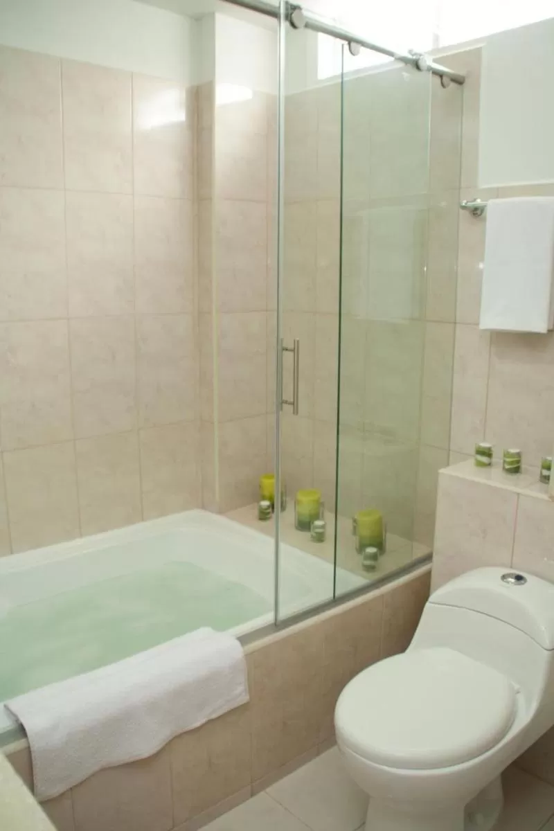 Bathroom in Hotel Condina Pereira