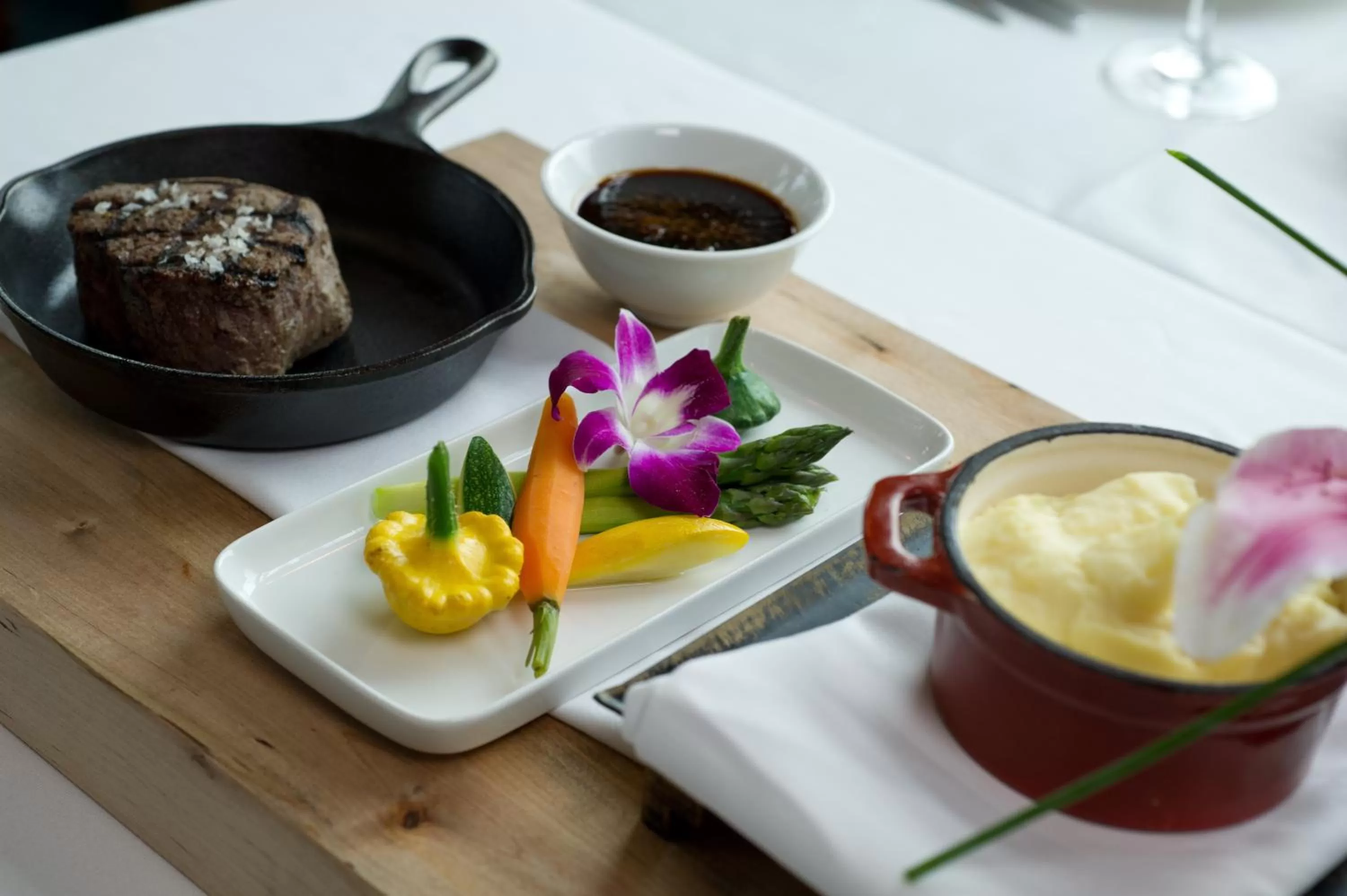 Food in The Waterside Inn