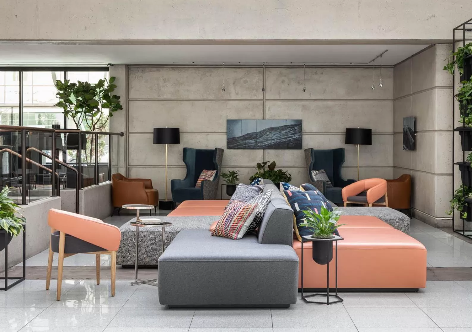 Lobby or reception in Hotel Murano