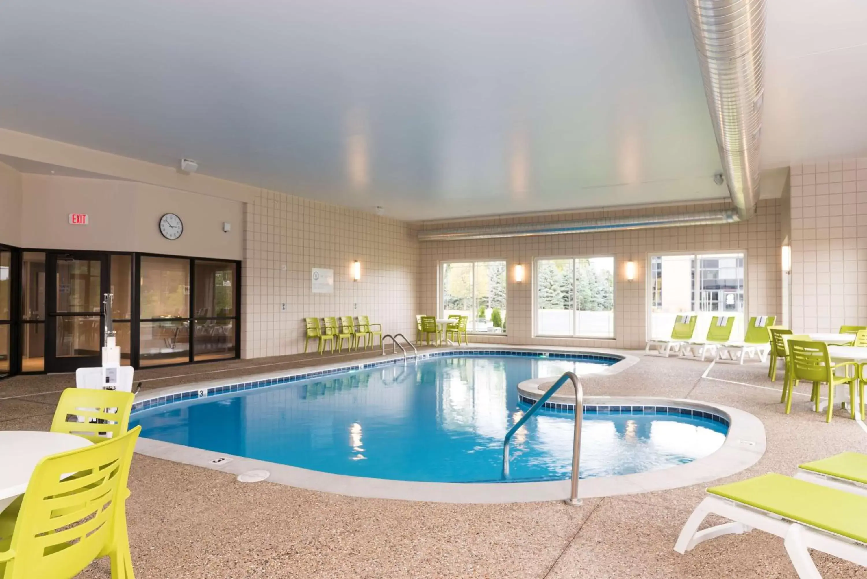 Pool view, Swimming Pool in Hilton Garden Inn Grand Rapids East