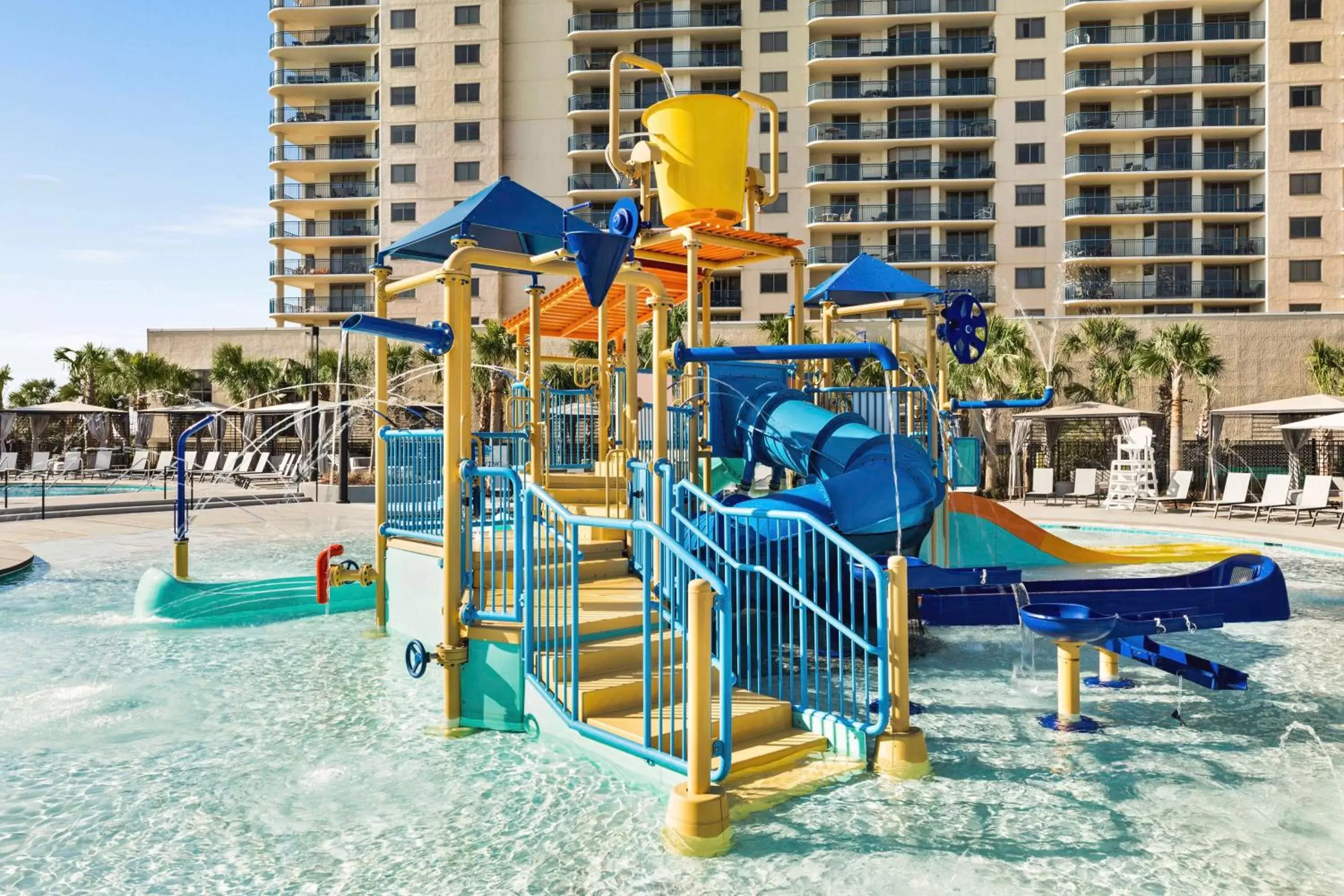 Pool view in Embassy Suites by Hilton Myrtle Beach Oceanfront Resort