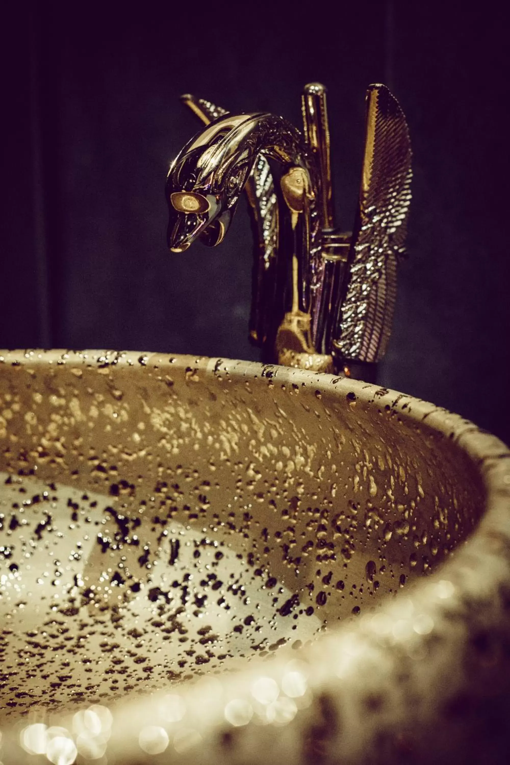 Decorative detail, Bathroom in Boutique Hotel Opus One