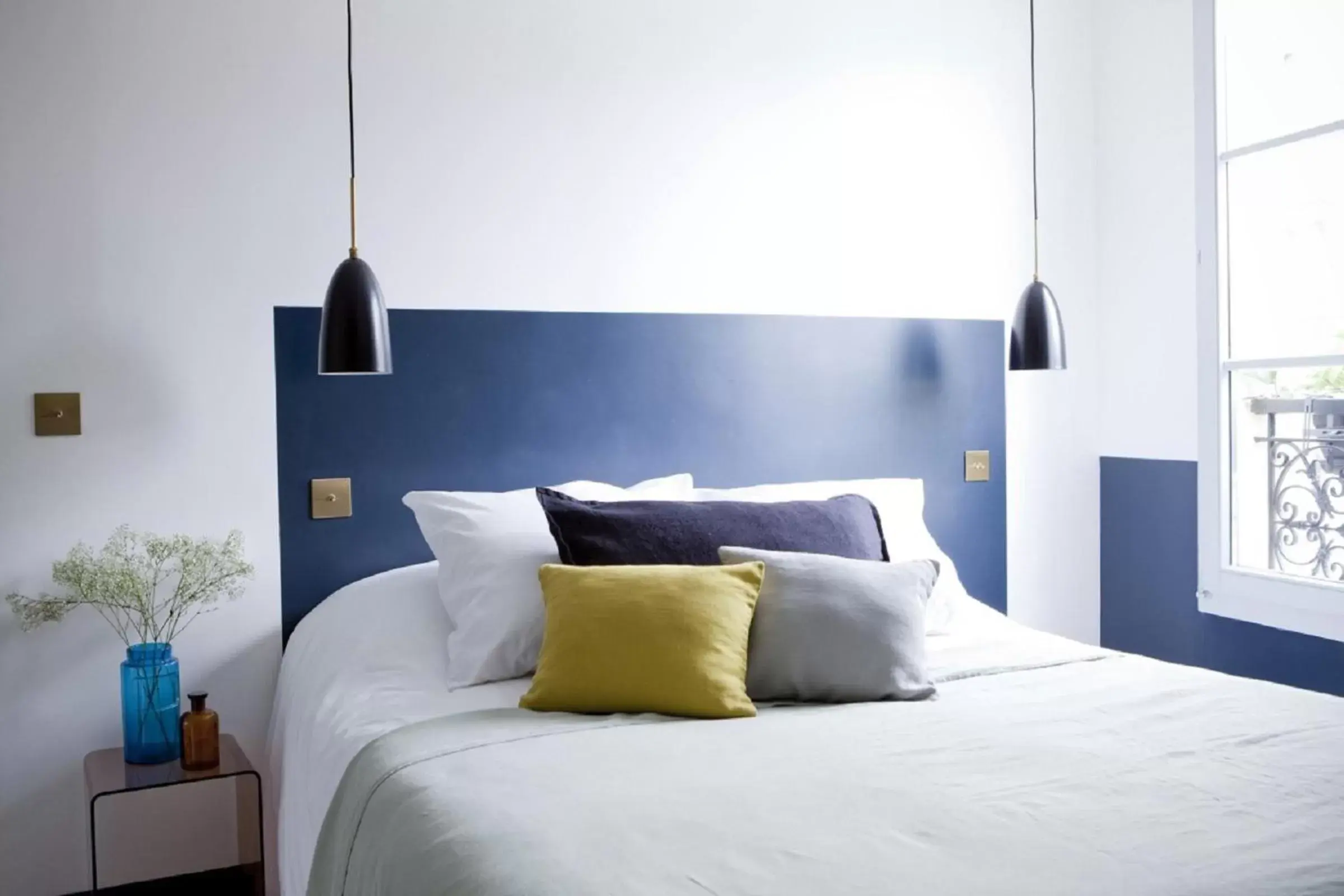 Bedroom, Bed in Hôtel Henriette