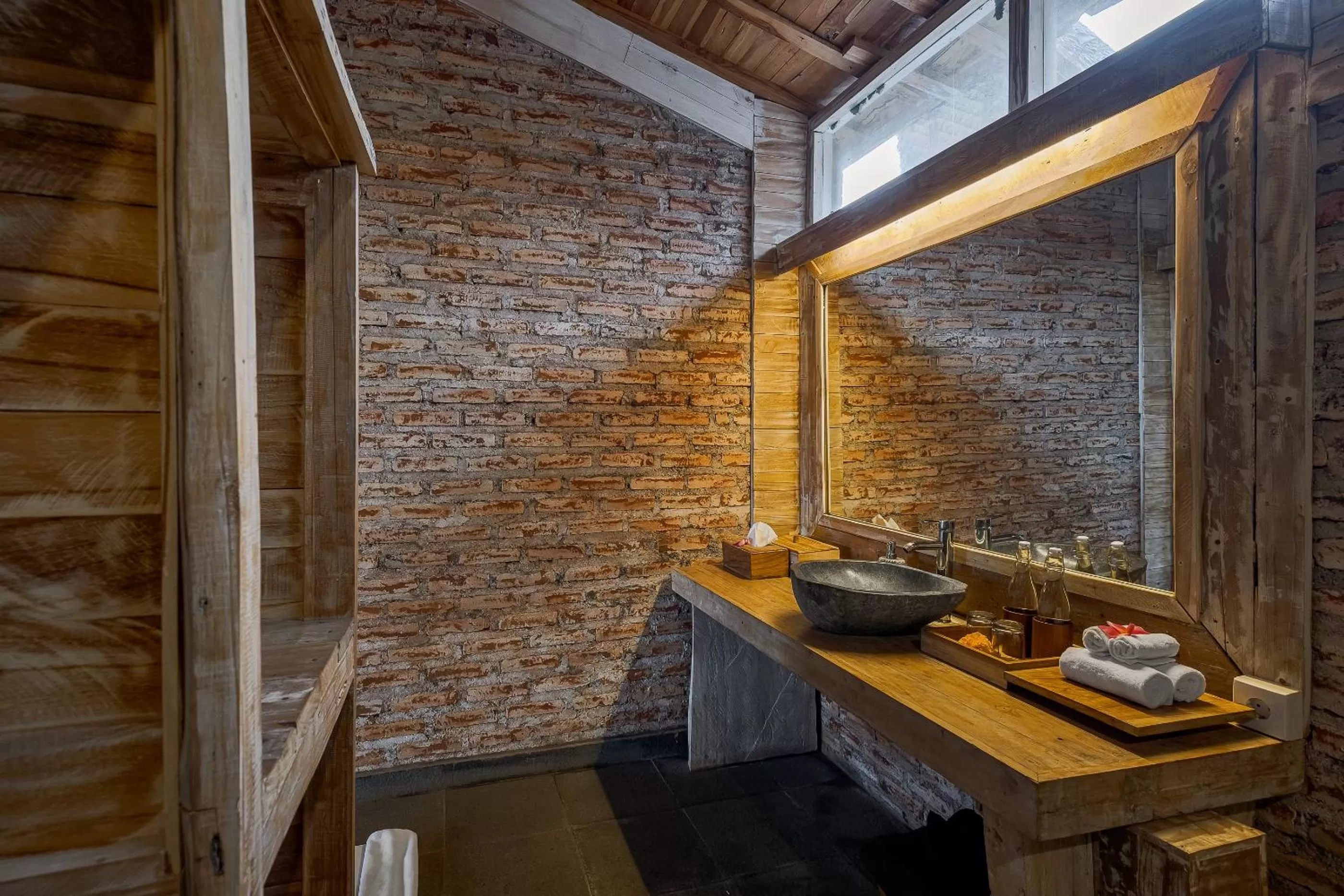 Bathroom in Joglo Organik Guesthouse