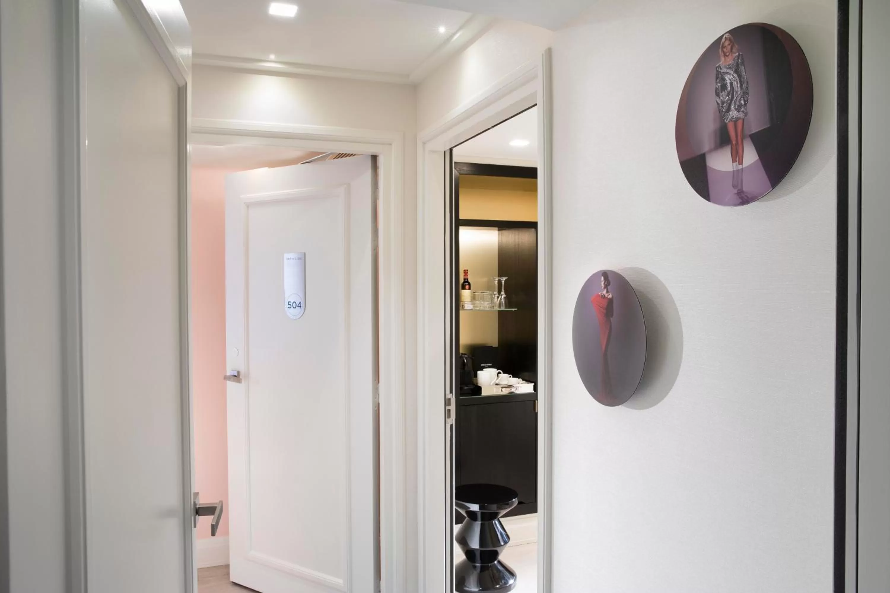 Bedroom in Hôtel Dress Code