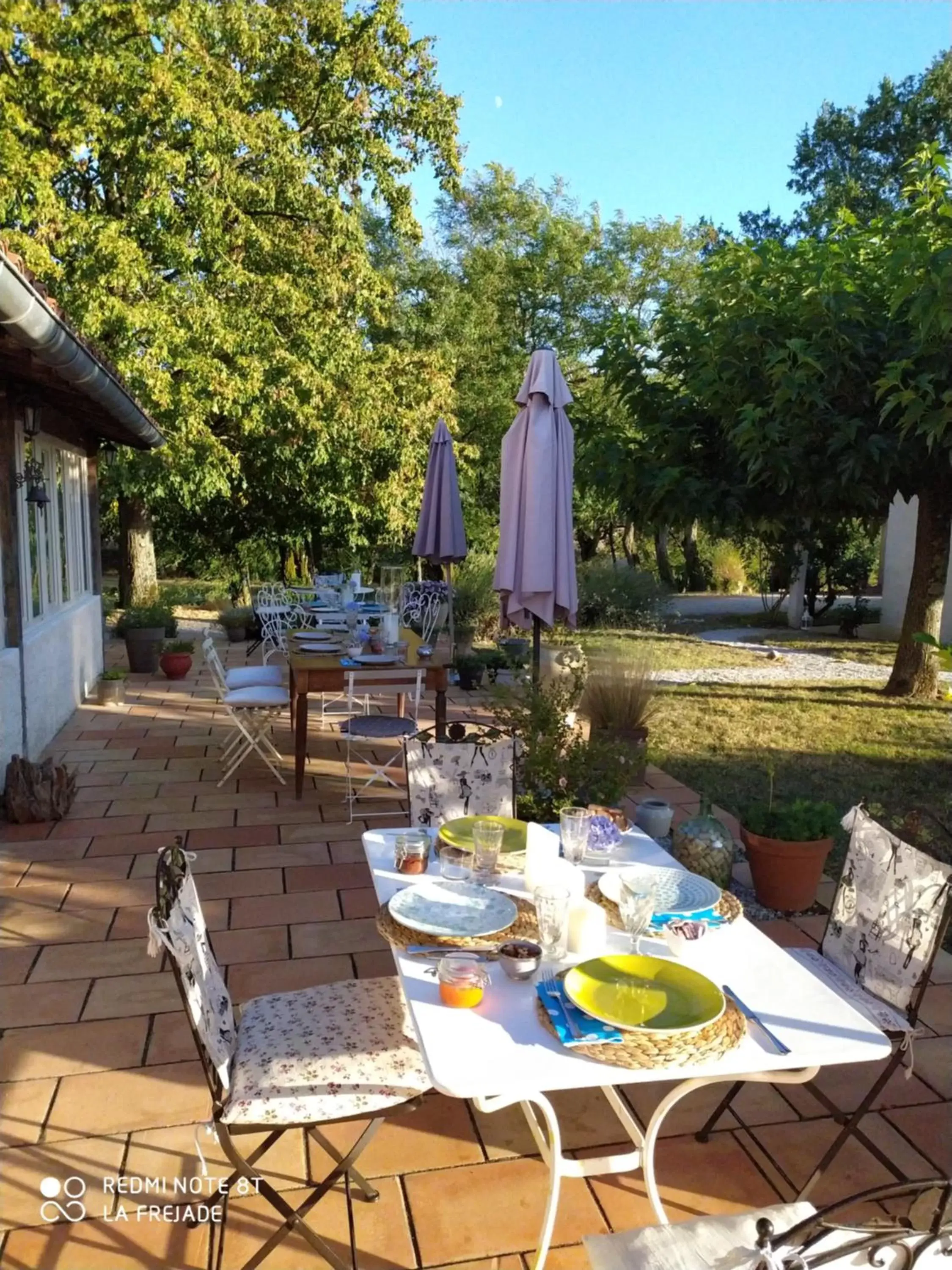 Patio in La Fréjade