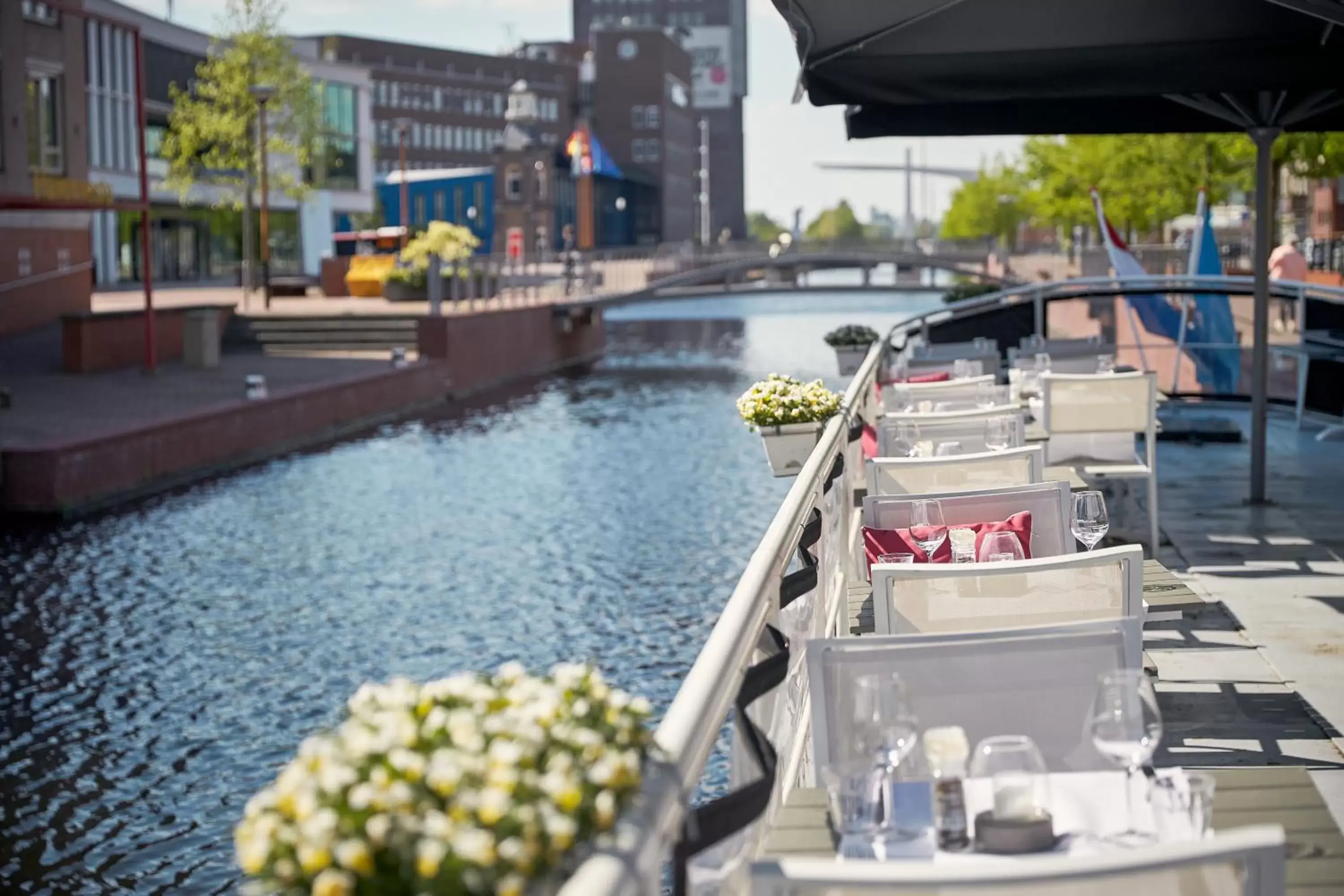 Balcony/Terrace in Van der Valk Theaterhotel Almelo