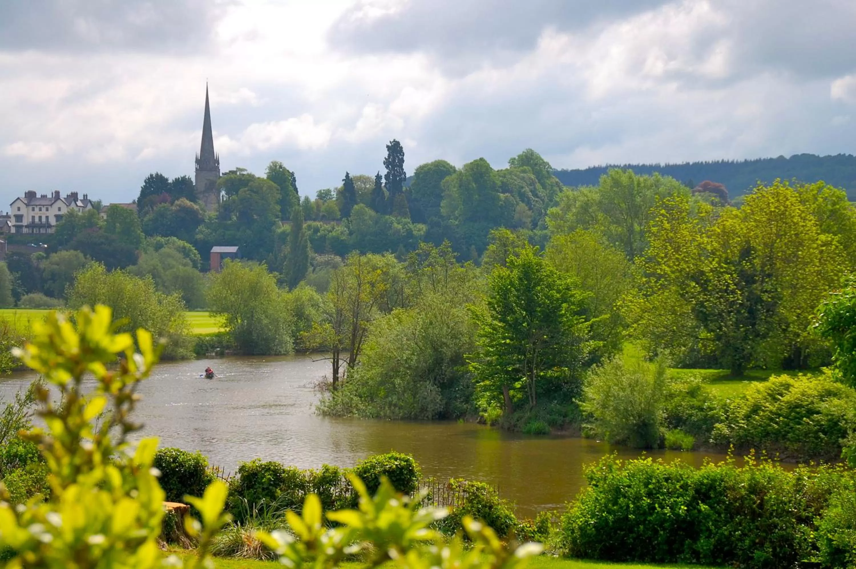 Natural landscape in The Bridge House