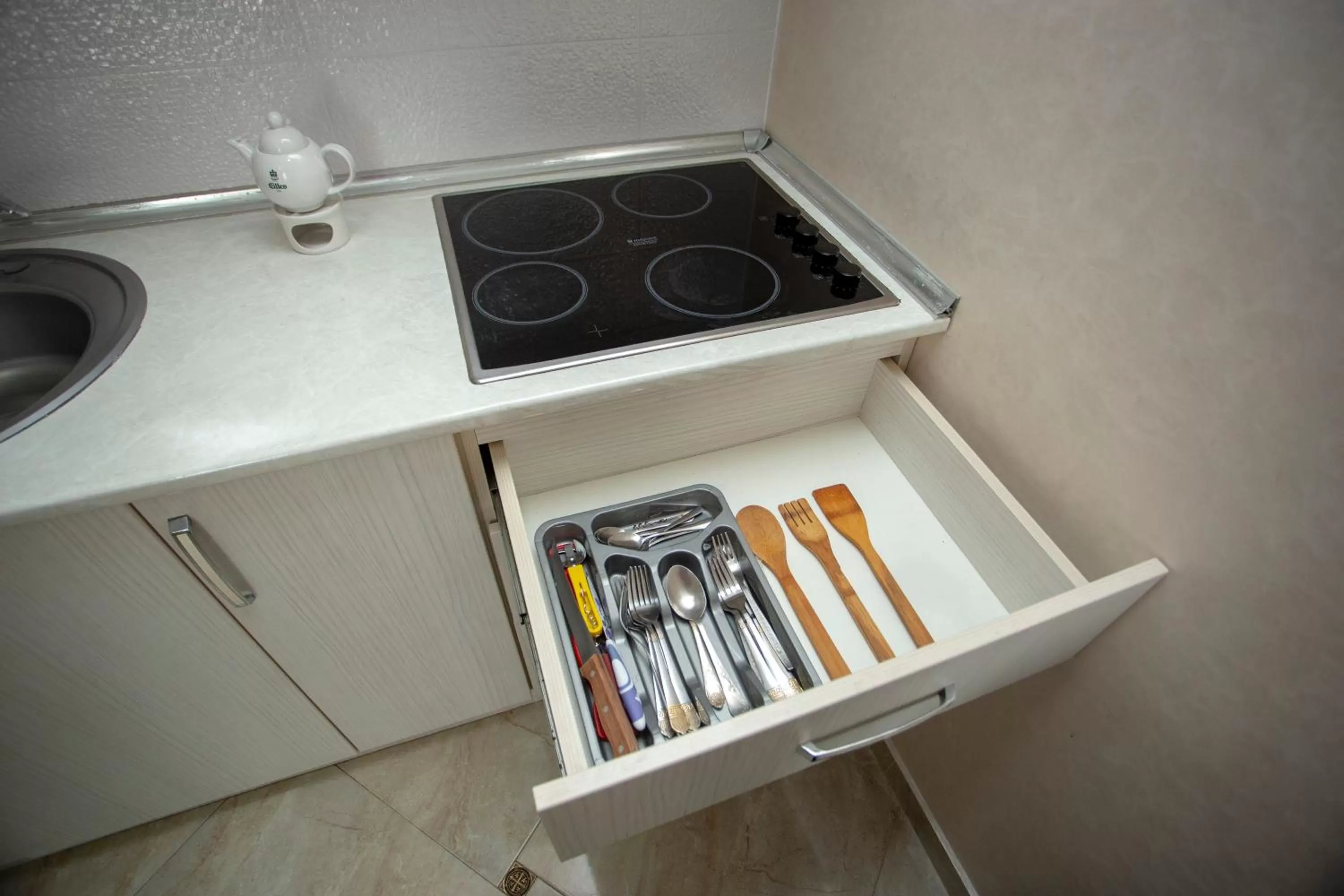 Kitchen or kitchenette in Blue Star Batumi