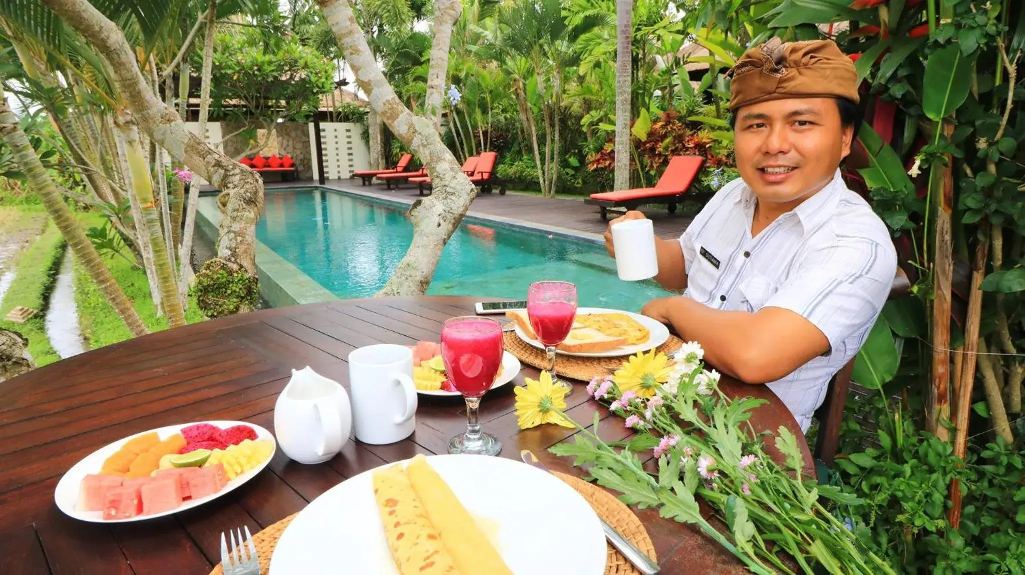 Food in Bali Harmony Villa