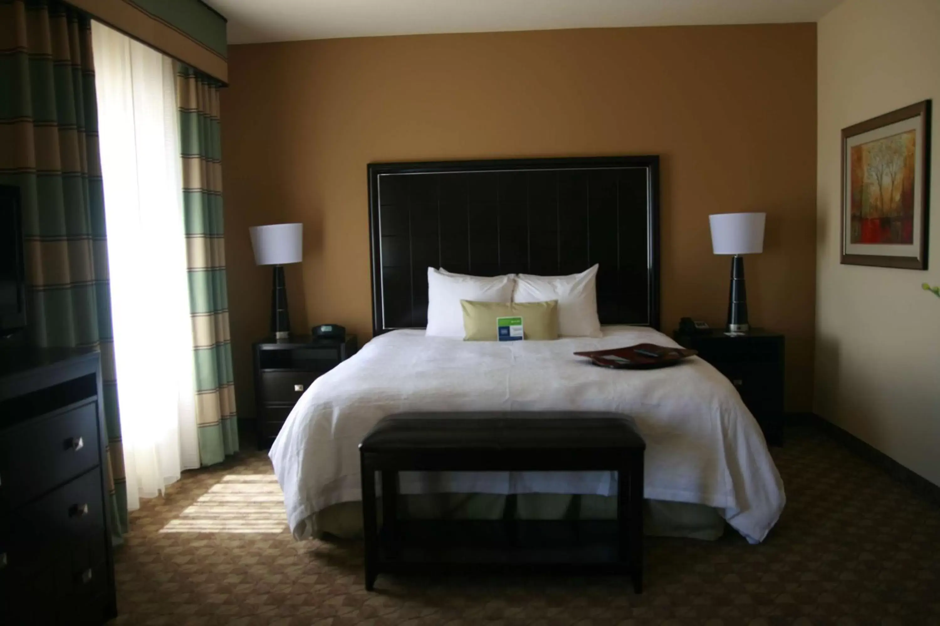 Bed in Hampton Inn & Suites McAlester