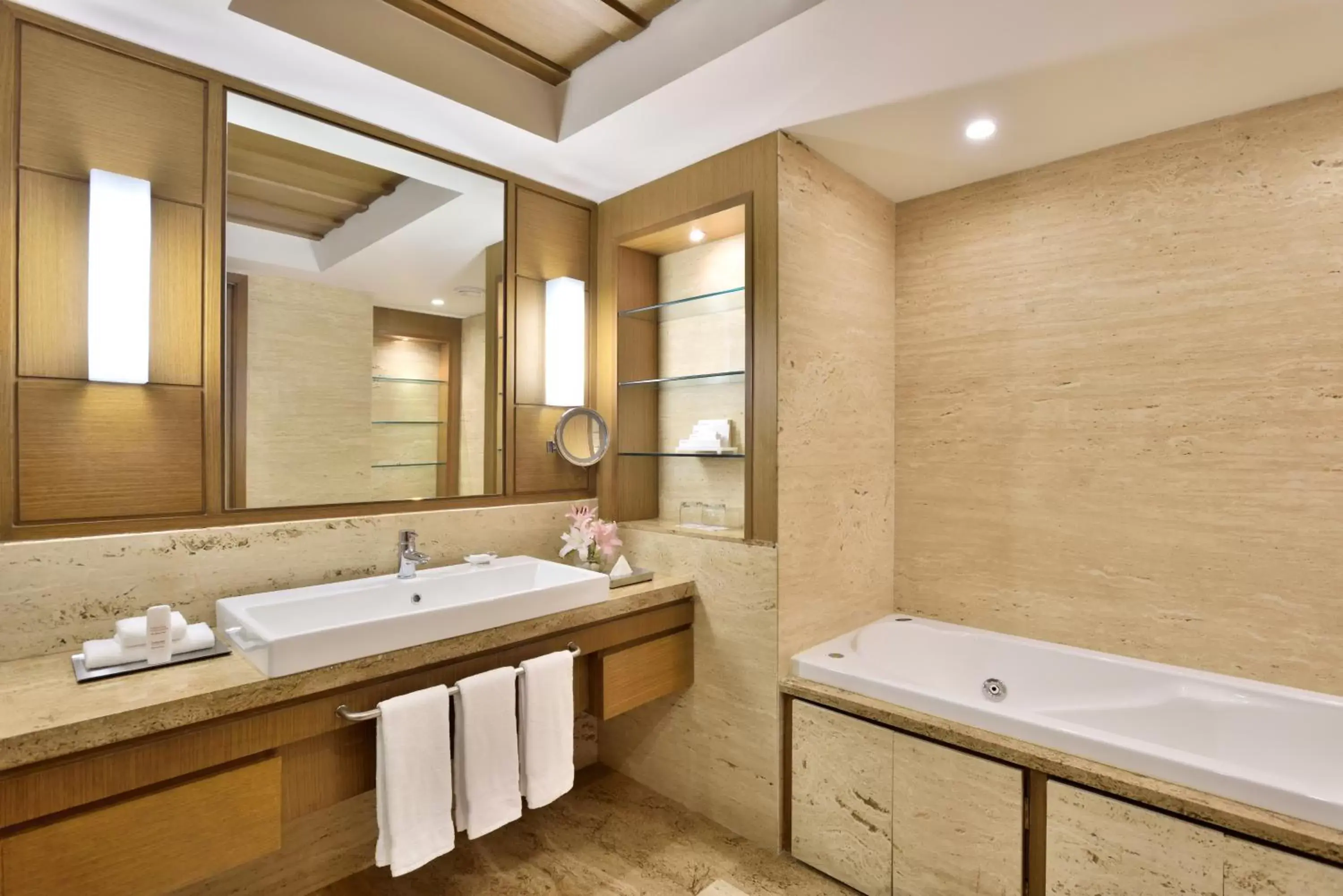 Bathroom in Radisson Blu Hotel, Indore