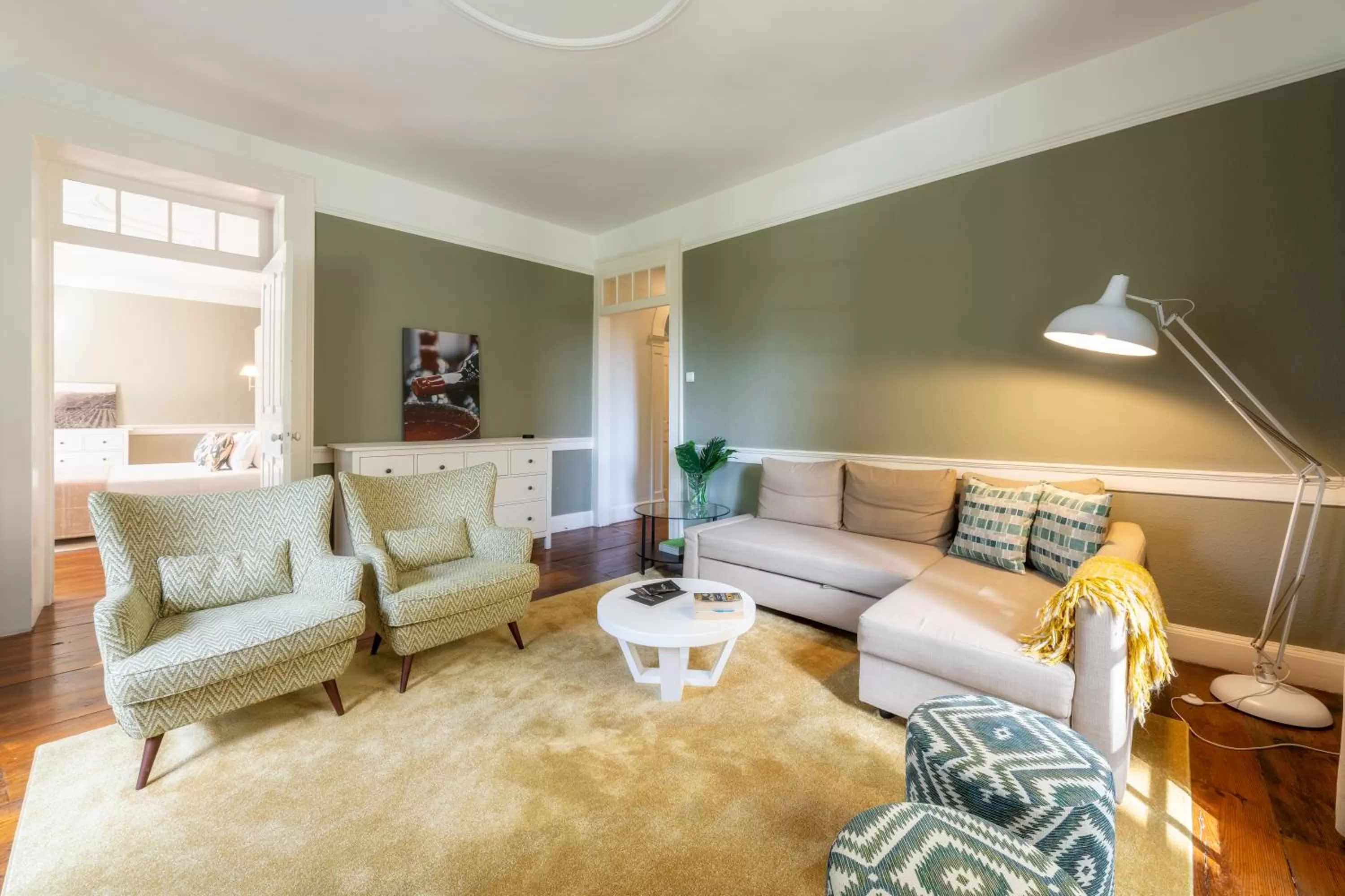 Living room in The Wine Lodges by An Island Apart
