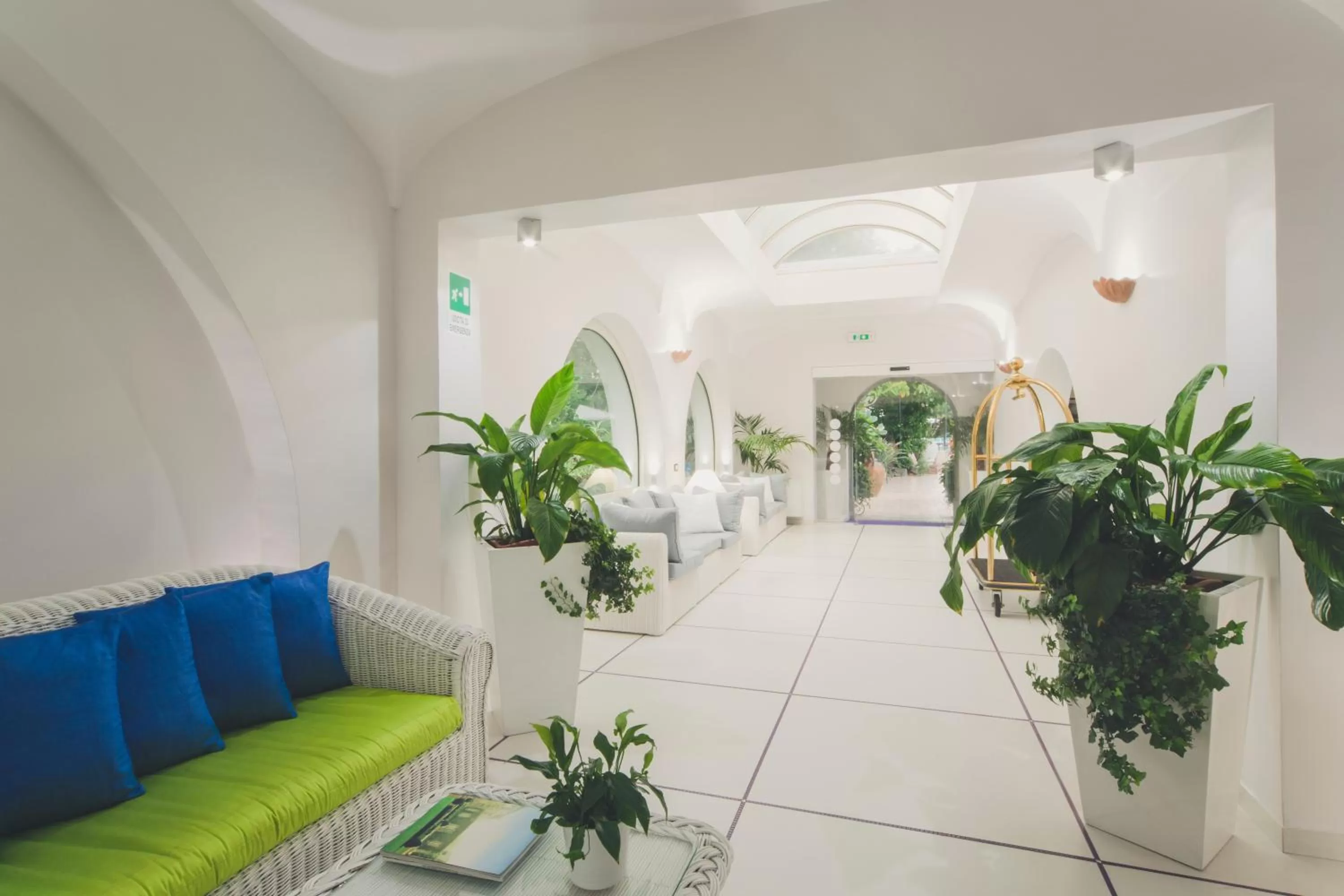 Decorative detail in Central Park Terme