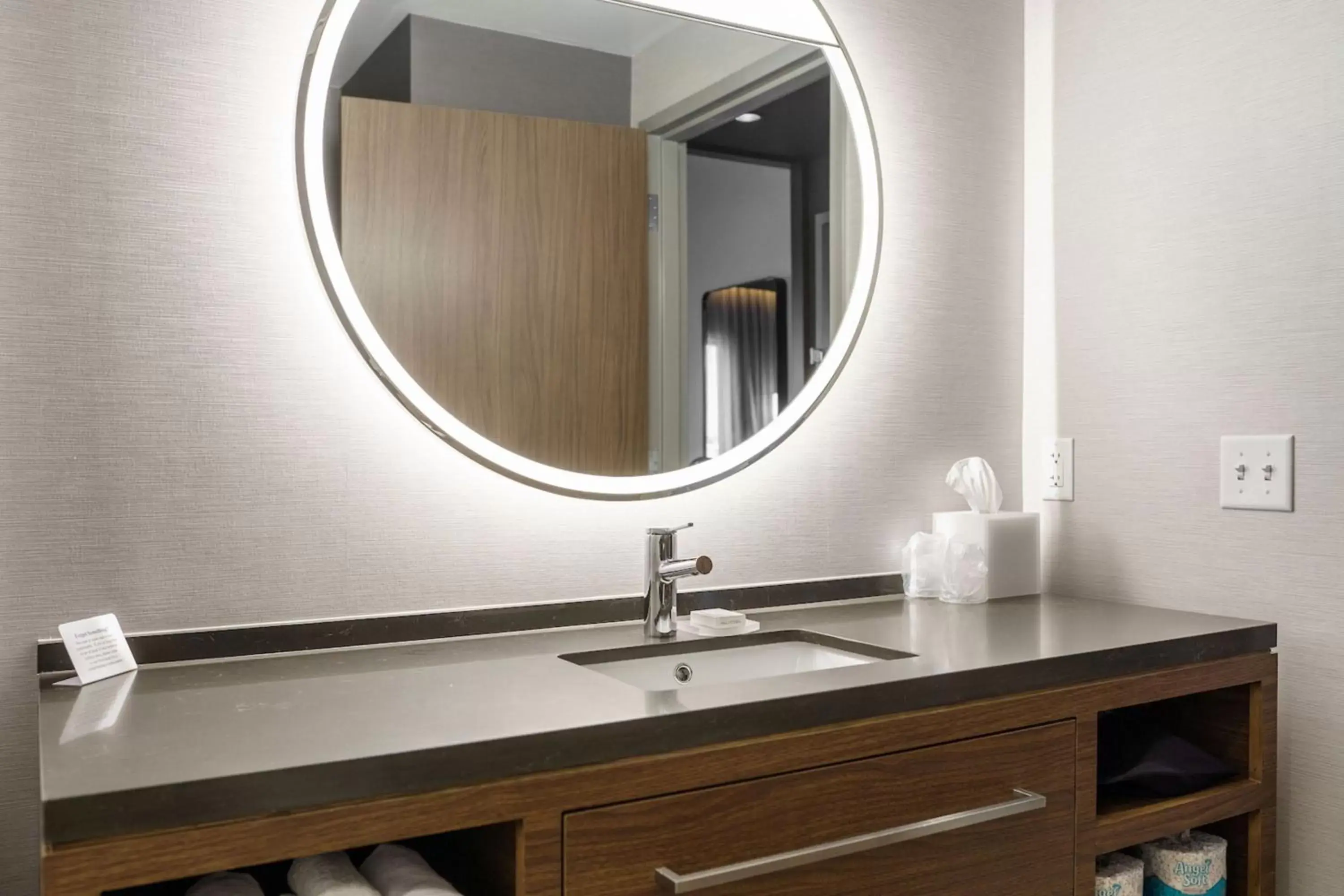 Bathroom in Courtyard by Marriott Indianapolis Fishers