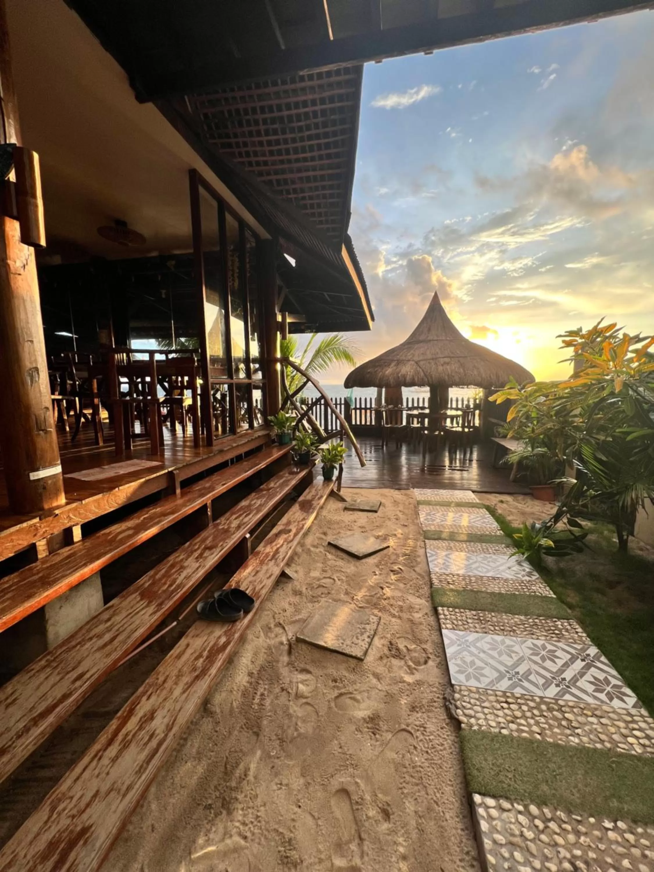 Patio in Peak View Resort