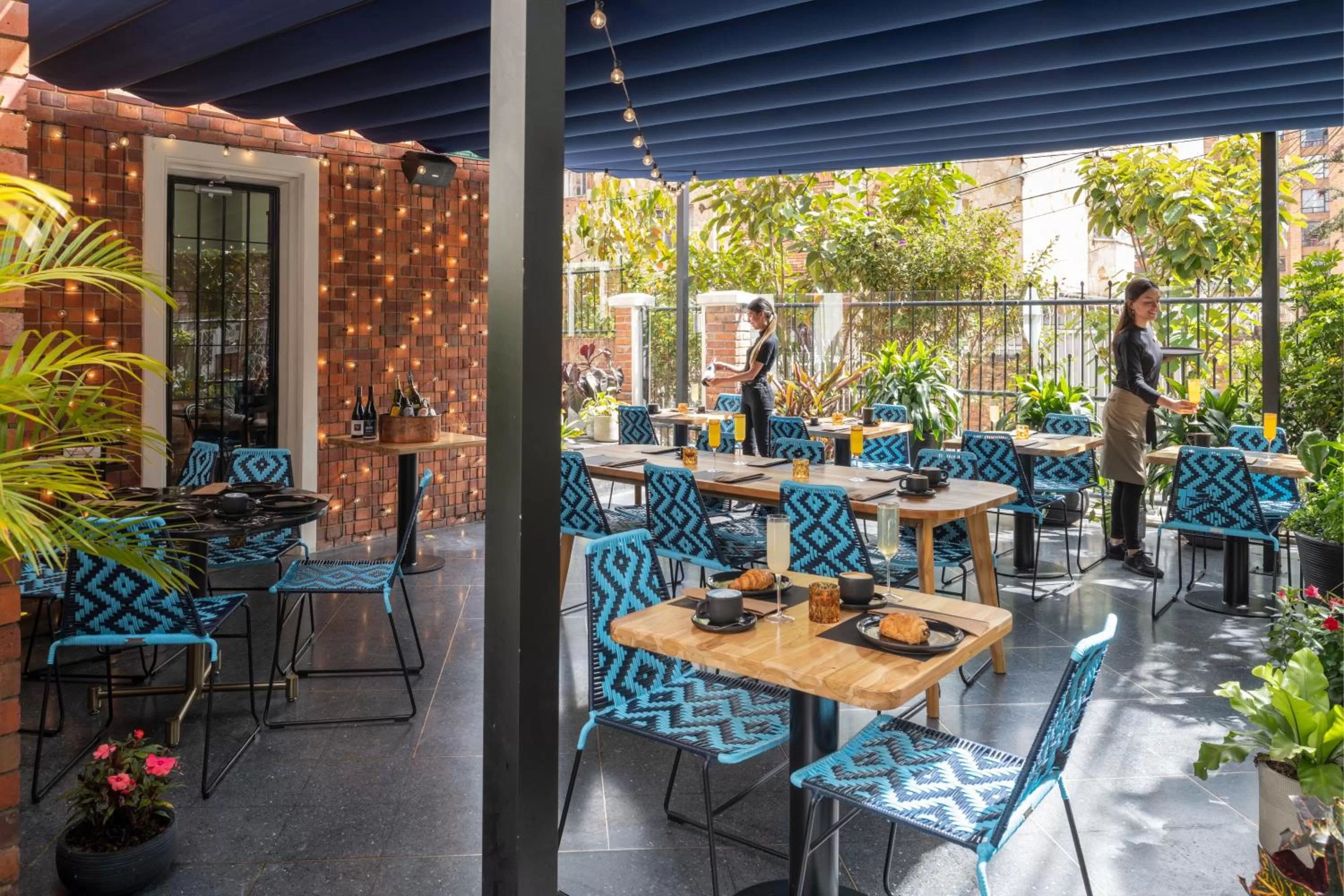 Patio in HAB Hotel Bogotá