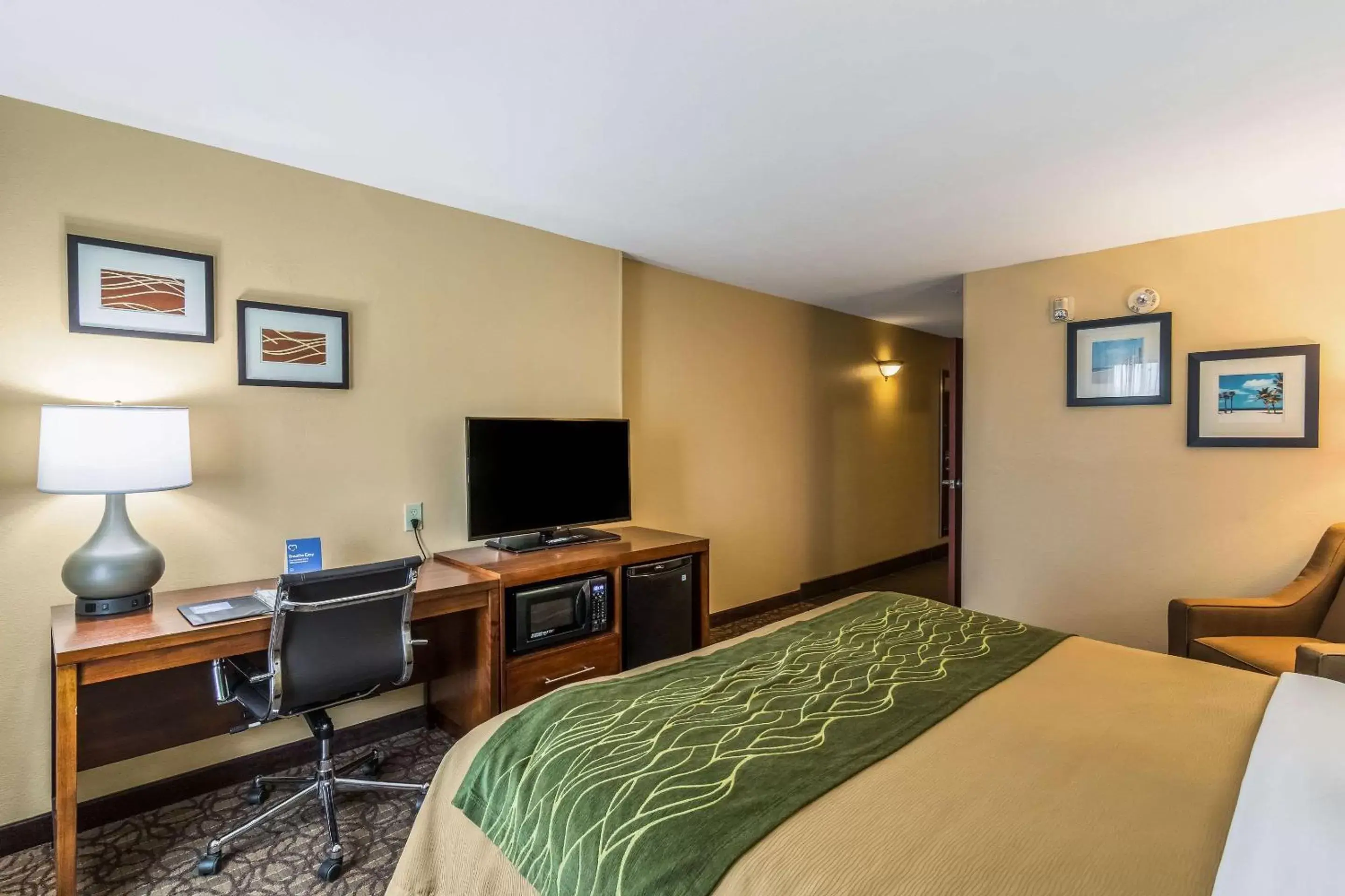 Photo of the whole room, Bed in Comfort Inn & Suites Panama City Mall