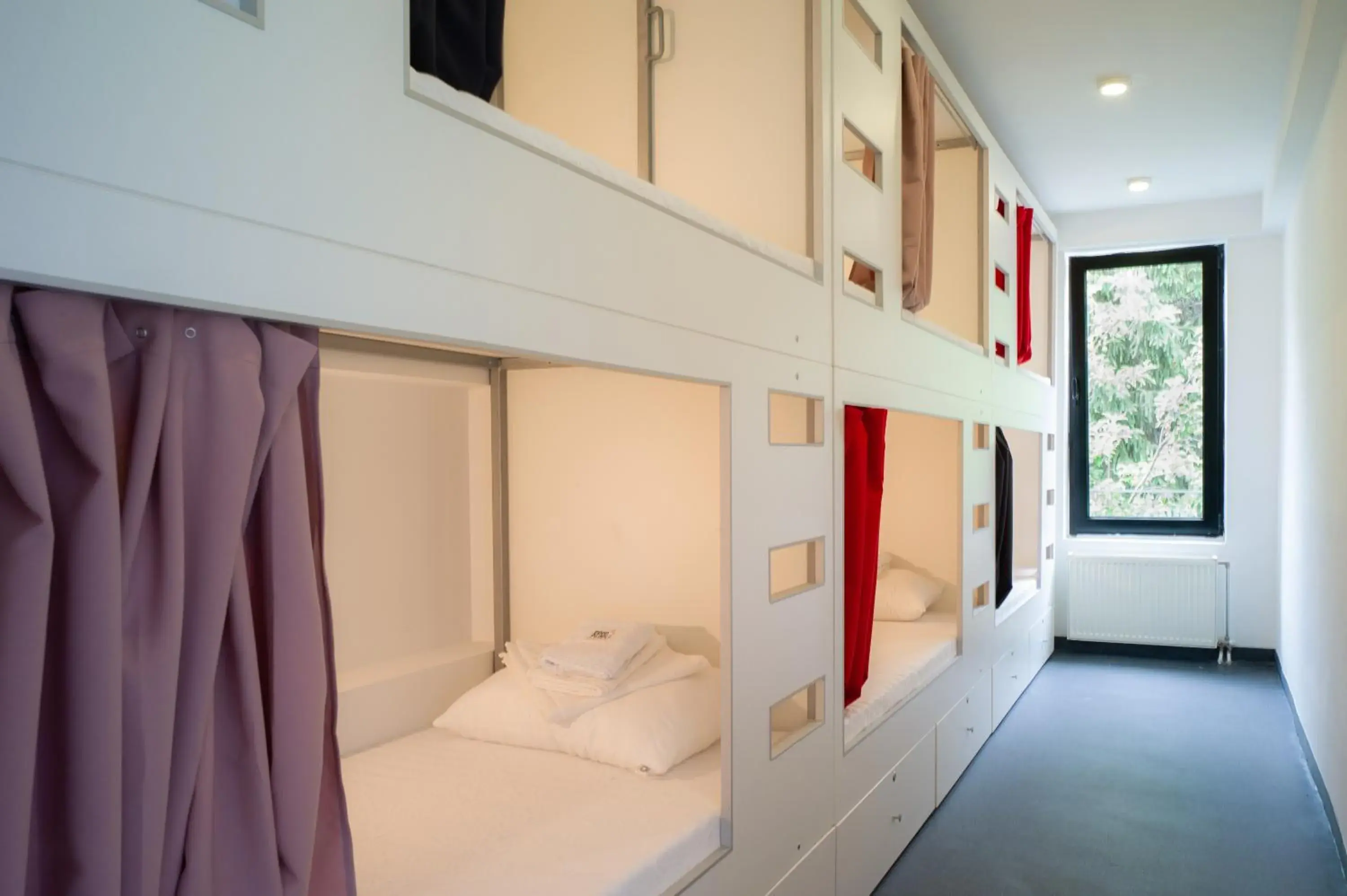 Bedroom, Bunk Bed in Good People design hostel