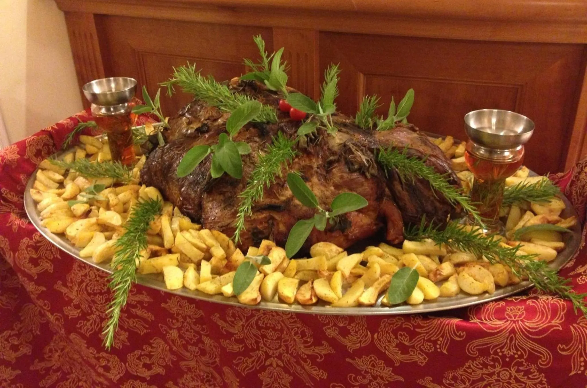 Food in Hotel Holiday Sul Lago