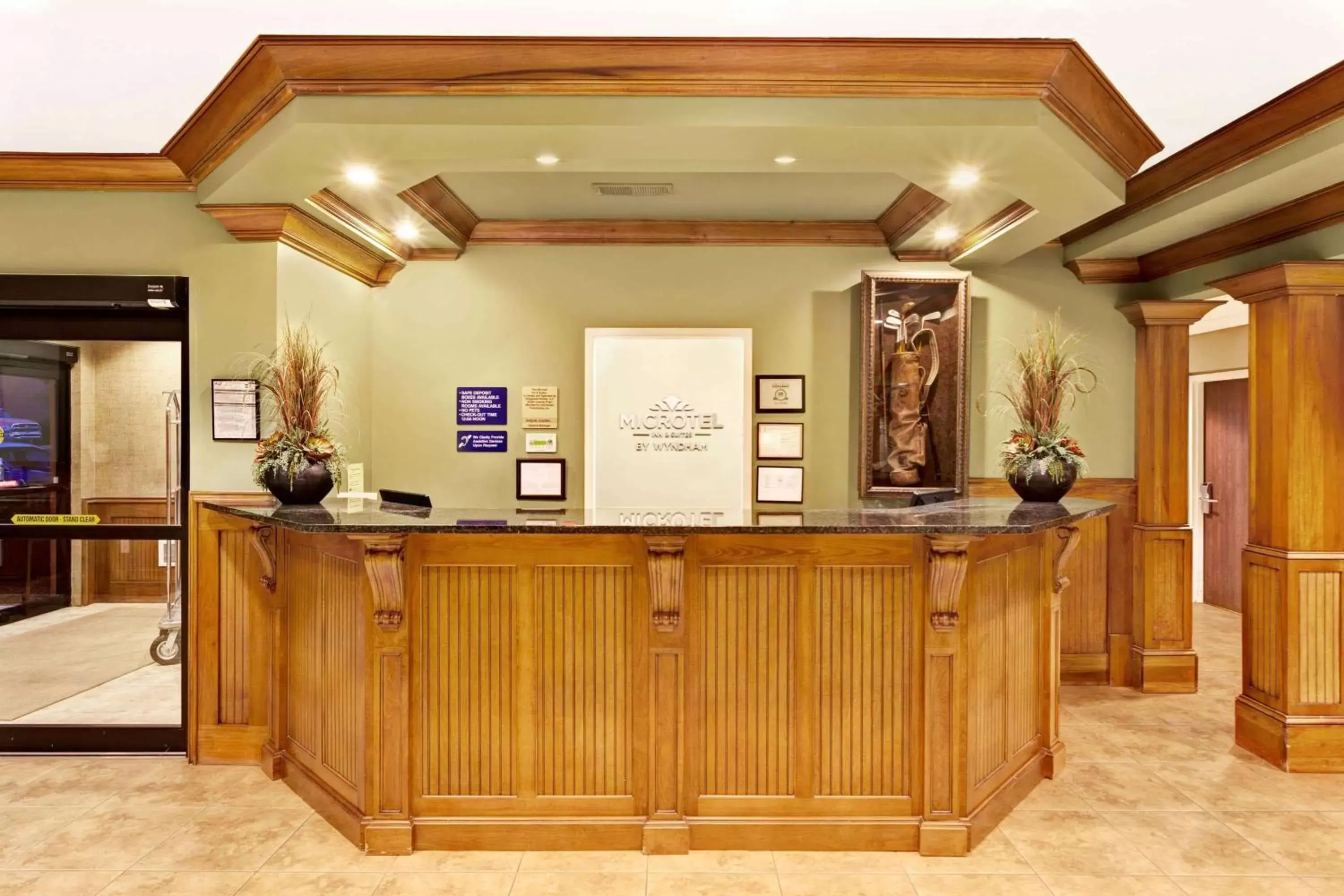 Lobby or reception, Lobby/Reception in Microtel Inn & Suites by Wyndham Woodstock/Atlanta North