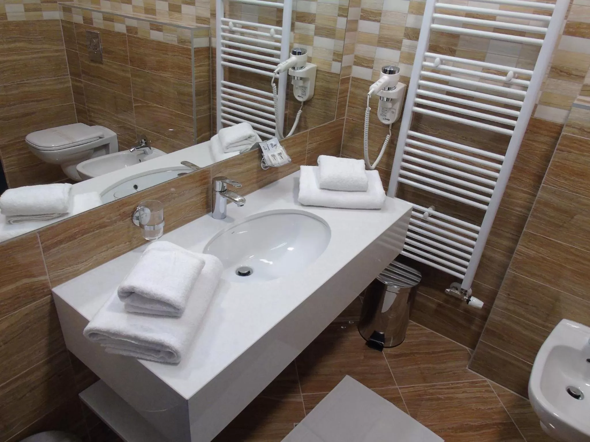 Bathroom in Motel Kamenica