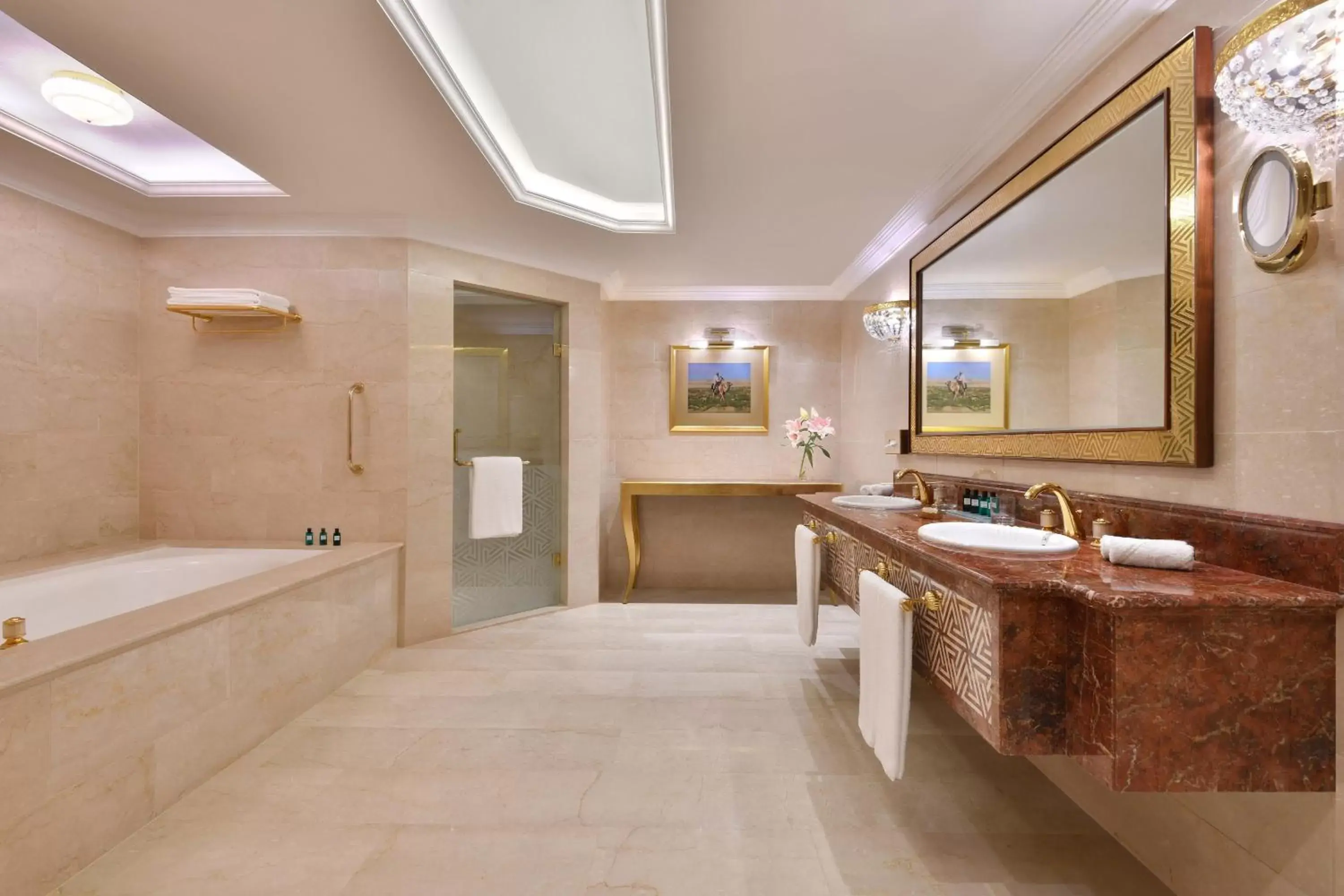 Bathroom in Sheraton Grand Doha Resort & Convention Hotel