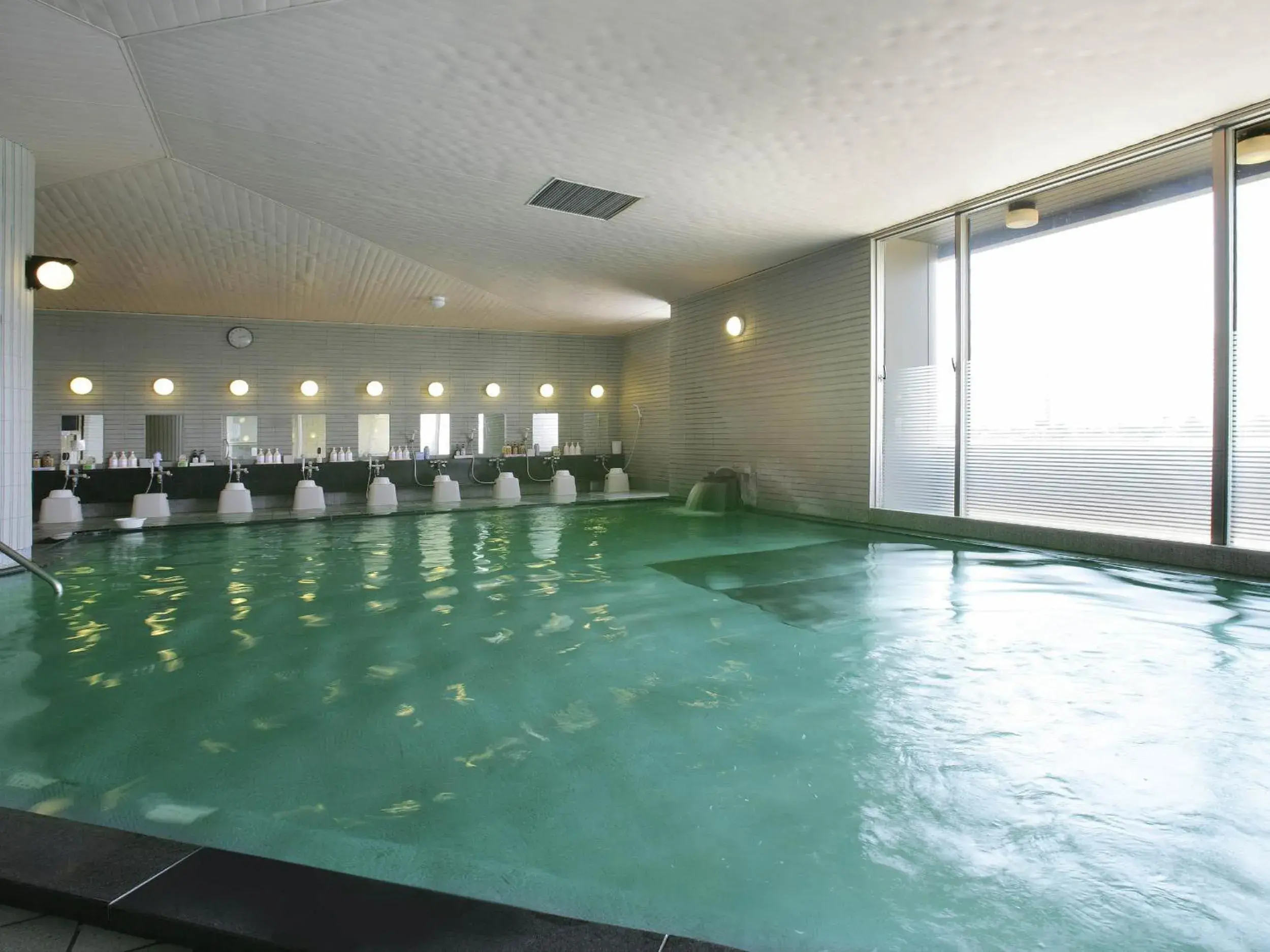 Hot Spring Bath, Swimming Pool in Royal Hotel NAGANO