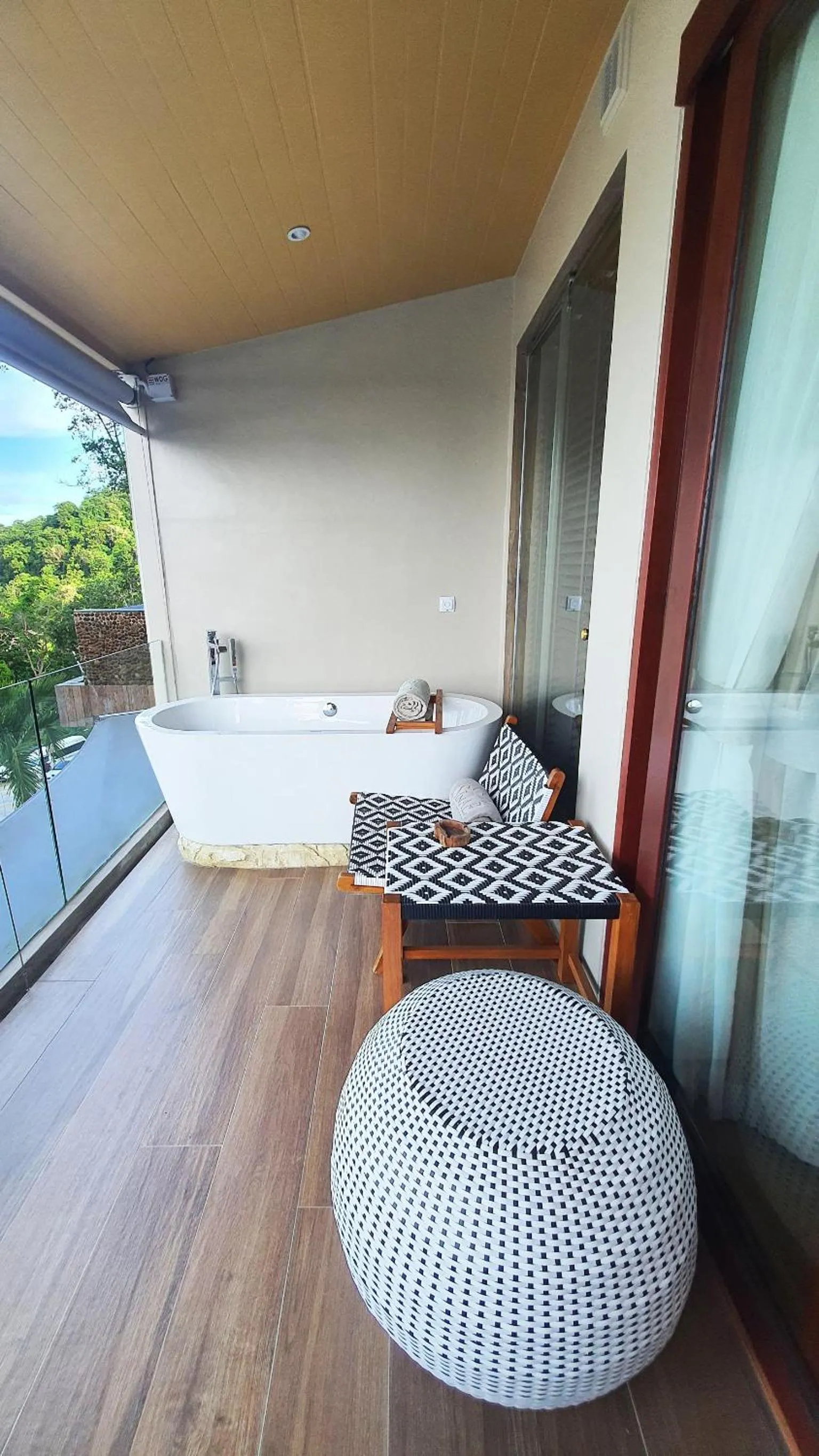 Balcony/Terrace in SINAE Phuket Luxury Hotel